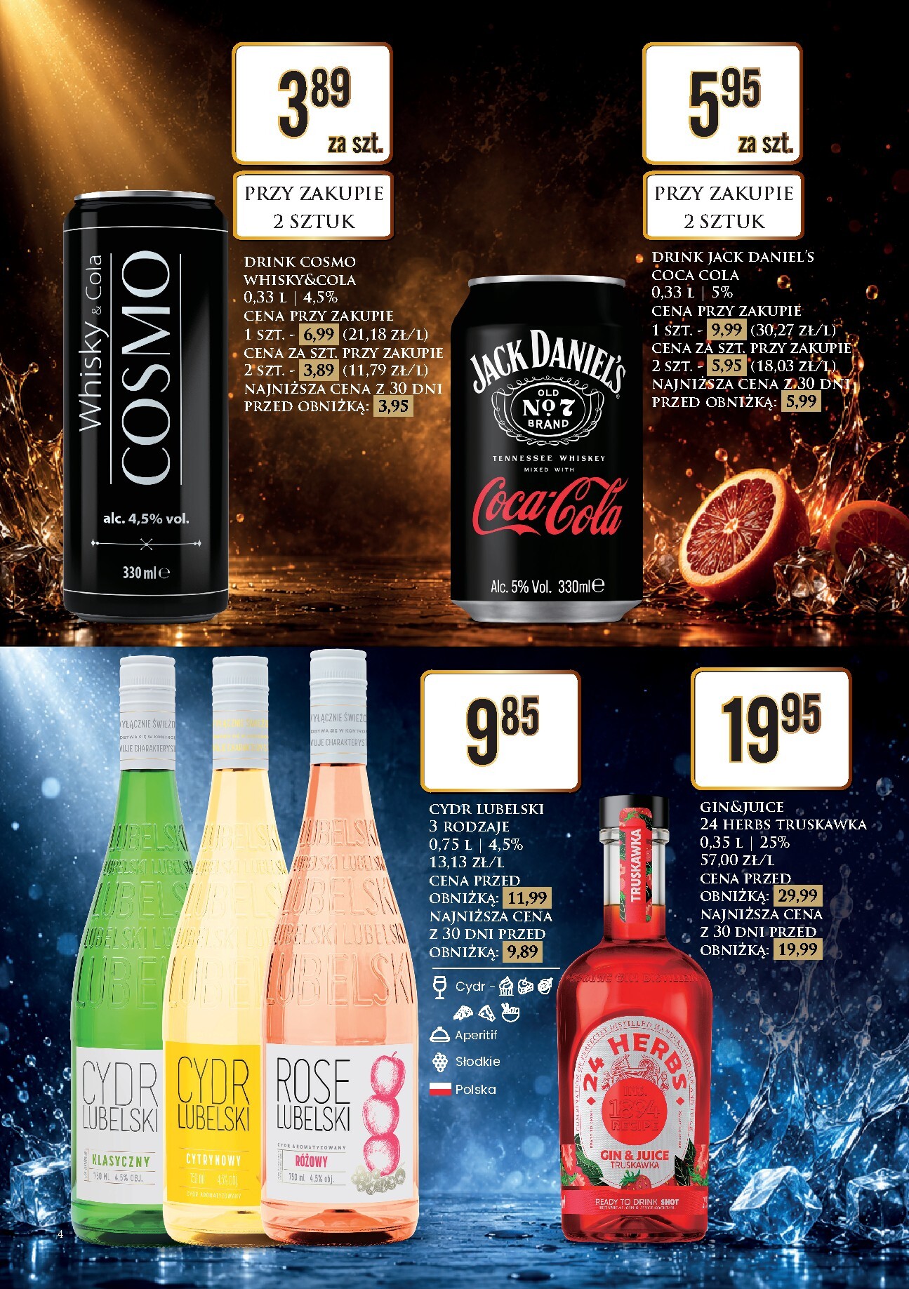 dino - Aktualna gazetka Dino - Oferta alkoholowa ważna od 31.07.2026 do 01.08.2026 - page: 4