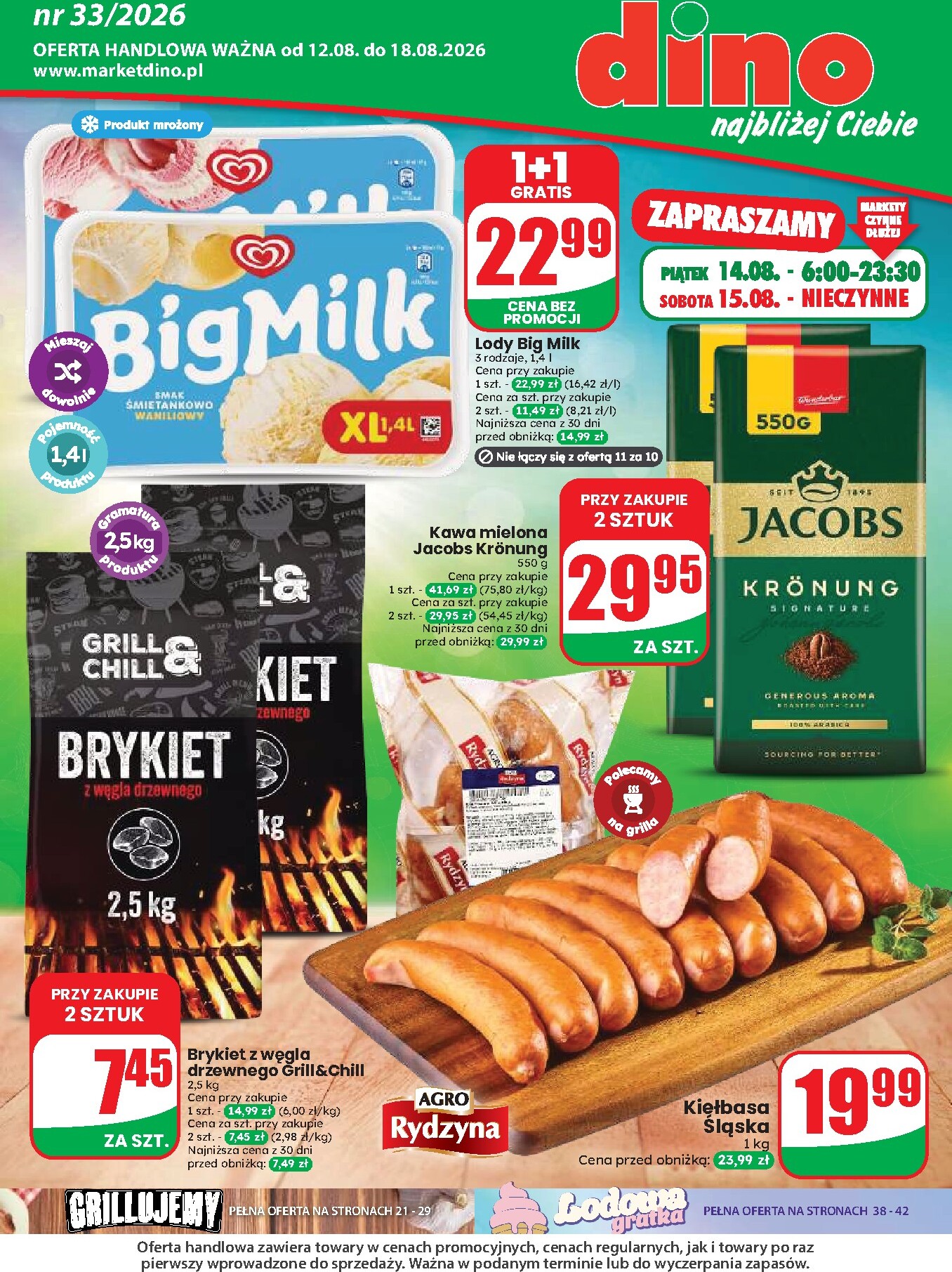 dino - Aktualna gazetka Dino ważna od 12.08.2026 do 18.08.2026