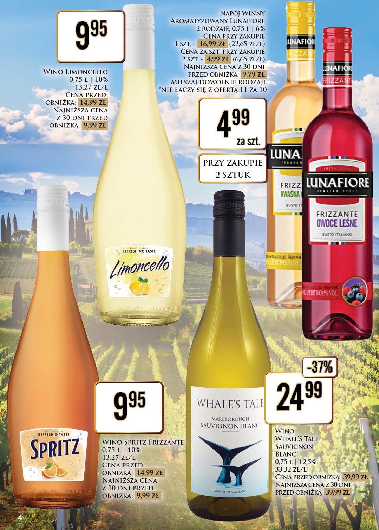 dino - Aktualna gazetka Dino - Oferta alkoholowa ważna od 18.09.2026 do 19.09.2026 - page: 4