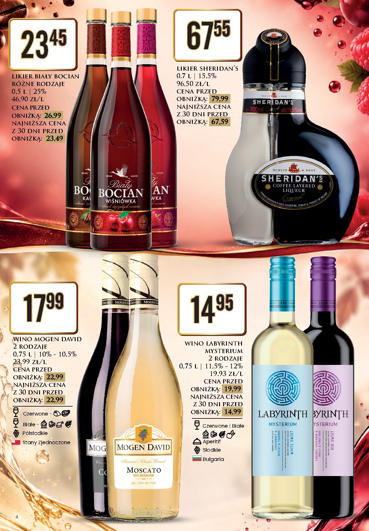 dino - Aktualna gazetka Dino - Oferta alkoholowa ważna od 09.10.2026 do 10.10.2026 - page: 4