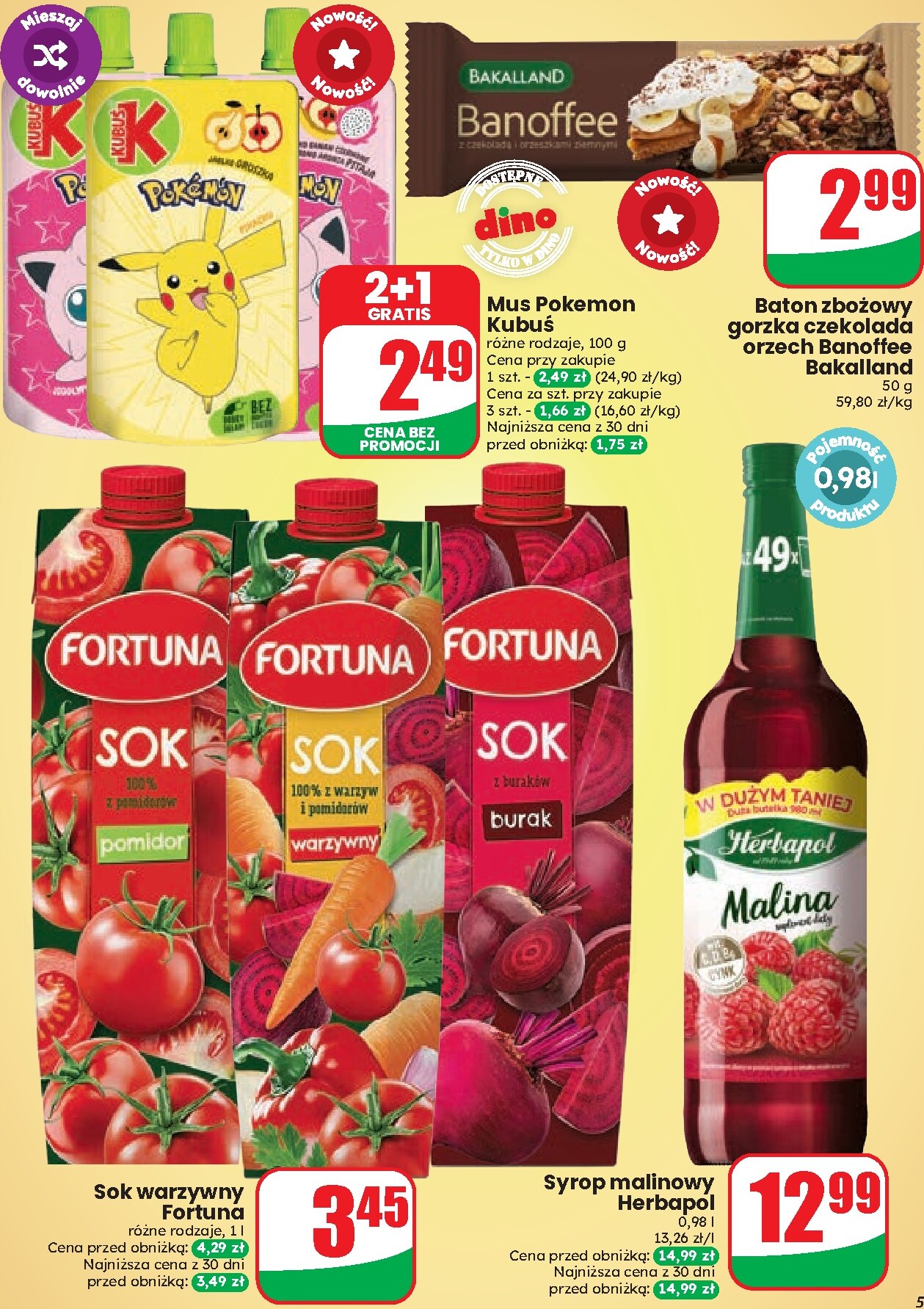 dino - Aktualna gazetka Dino ważna od 07.10.2026 do 13.10.2026 - page: 5