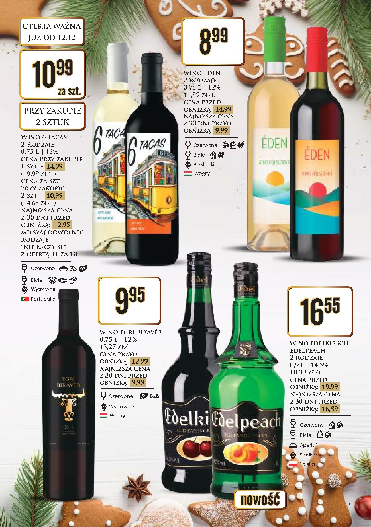 dino - Gazetka Dino - Katalog alkoholowy - ważna od 15.12. do 23.12. - page: 29