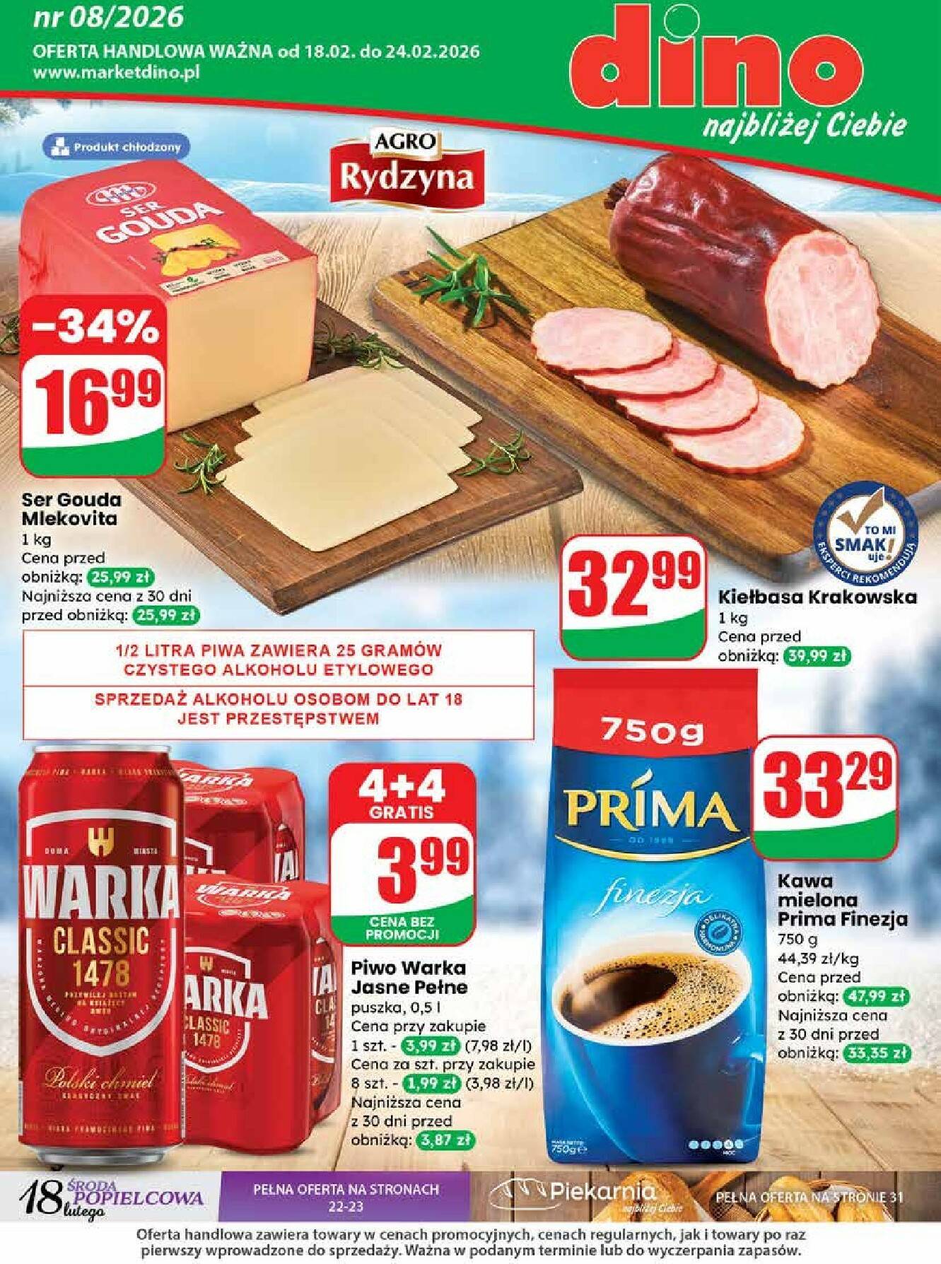 dino - Gazetka Dino - ważna od 18.02.2026 do 24.02.2026 - page: 1