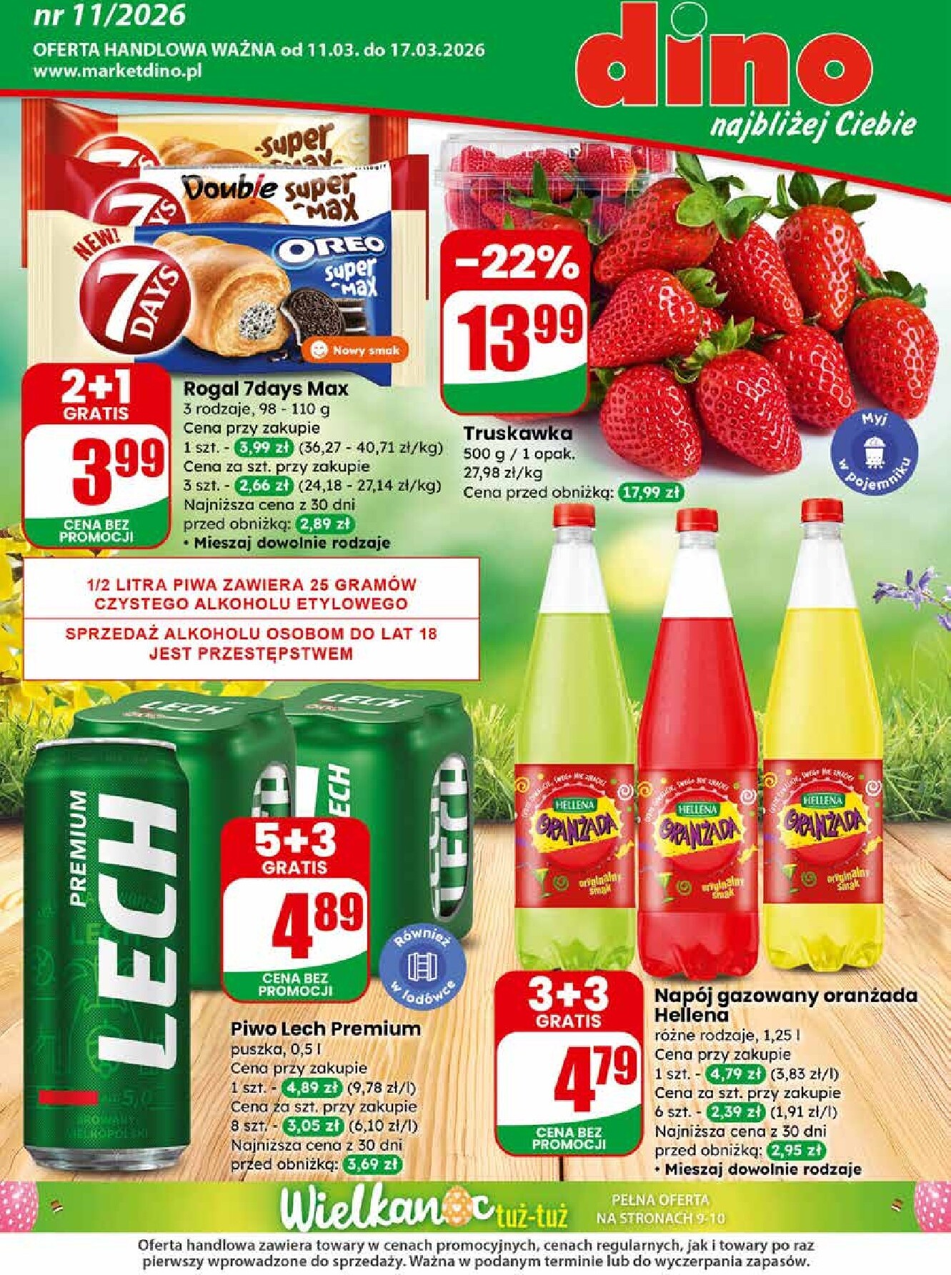 dino - Gazetka Dino - ważna od 11.03.2026 do 17.03.2026