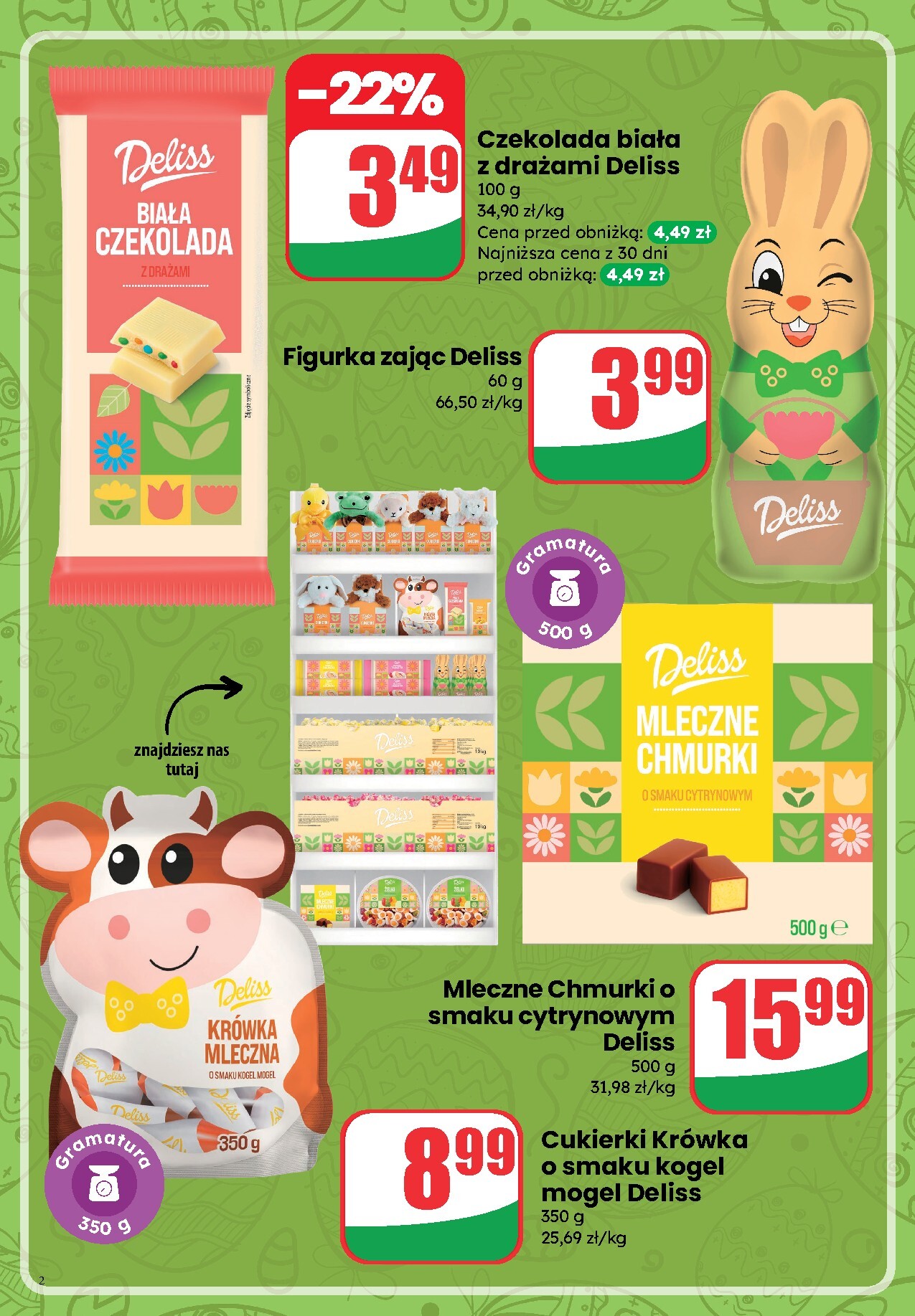 dino - Gazetka Dino - Słodka Wielkanoc 2026 - ważna od 25.03.2026 do 04.04.2026 - page: 2