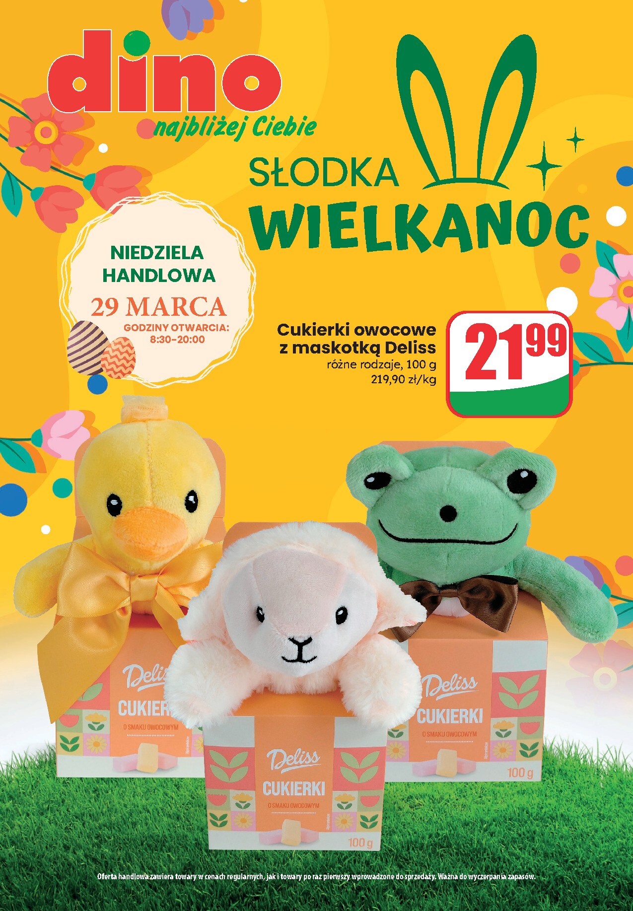 dino - Gazetka Dino - Słodka Wielkanoc 2026 - ważna od 25.03.2026 do 04.04.2026
