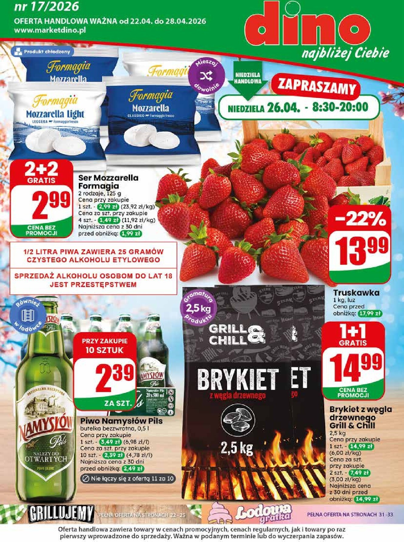 dino - Nowa gazetka Dino ważna od 22.04.2026 do 28.04.2026