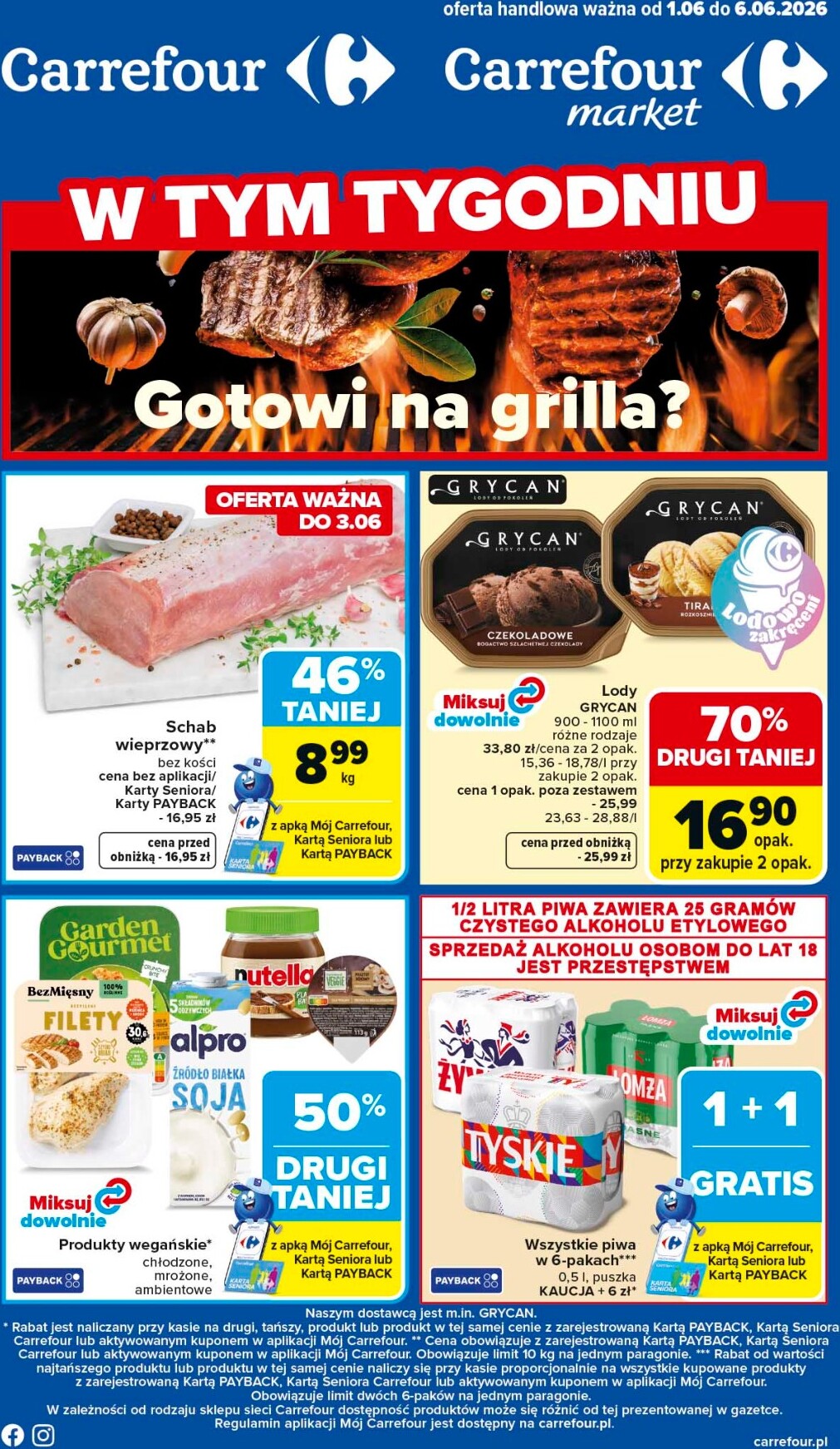 carrefour - Nowa gazetka Carrefour ważna od 01.06.2026 do 06.06.2026