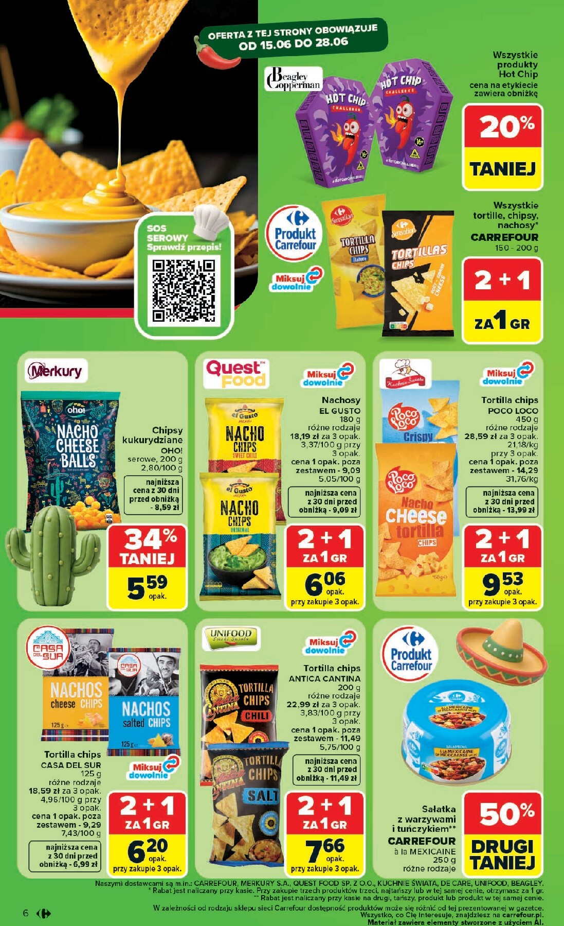 carrefour - Nowa gazetka Carrefour - Kuchnia meksykańska ważna od 15.06.2026 do 28.06.2026 - page: 6