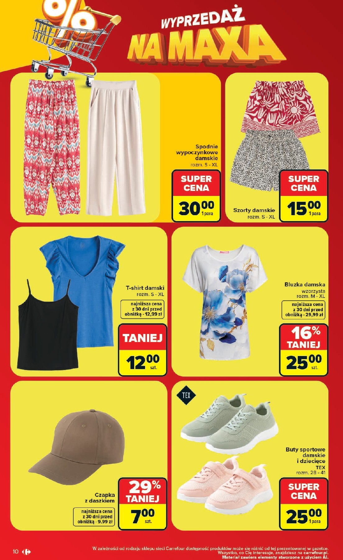 carrefour - Nowa gazetka Carrefour - Wyprzedaż na MAXA ważna od 22.06.2026 do 04.07.2026 - page: 10