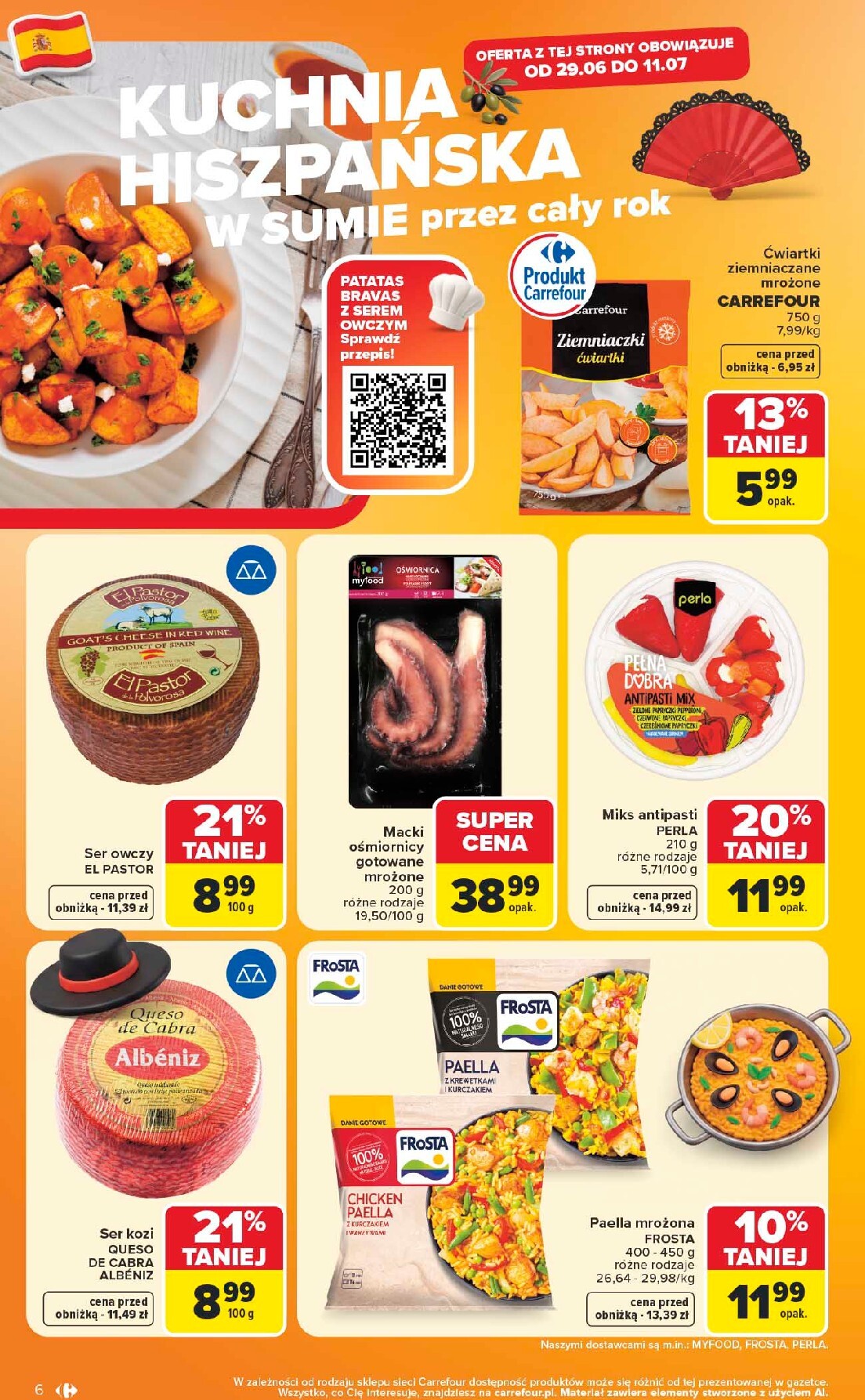 carrefour - Nowa gazetka Carrefour - Kuchnia śródziemnomorska ważna od 29.06.2026 do 11.07.2026 - page: 6