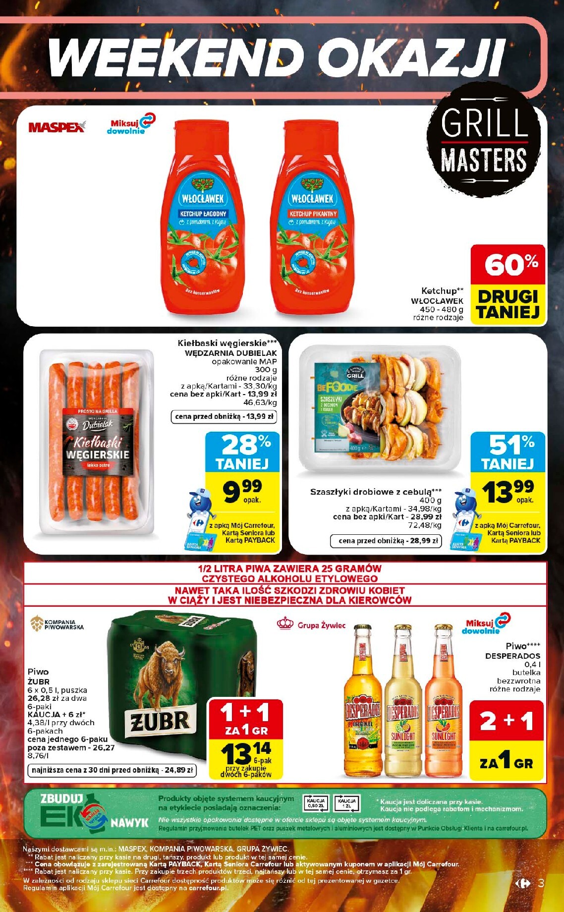carrefour - Aktualna gazetka Carrefour - Weekend promek już od czwartku ważna od 09.07.2026 do 11.07.2026 - page: 3
