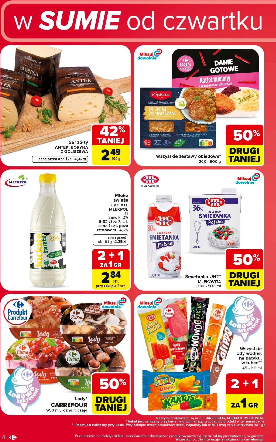 carrefour - Aktualna gazetka Carrefour - Weekend promek już od czwartku ważna od 09.07.2026 do 11.07.2026 - page: 4