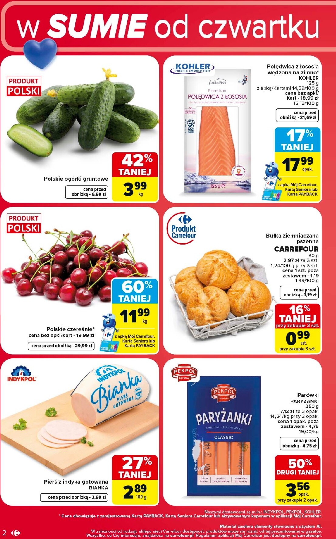 carrefour - Aktualna gazetka Carrefour - Weekend promek już od czwartku ważna od 09.07.2026 do 11.07.2026 - page: 2