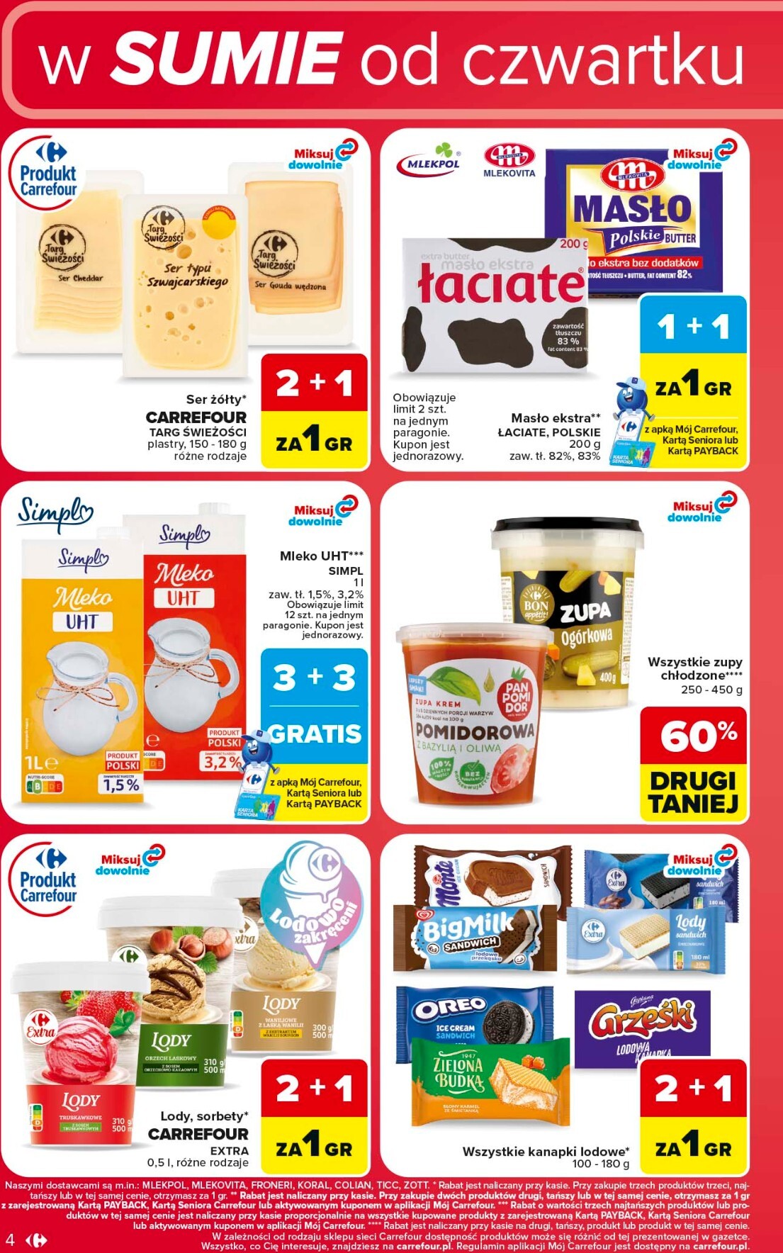 carrefour - Aktualna gazetka Carrefour - Weekend promek już od czwartku ważna od 16.07.2026 do 18.07.2026 - page: 4