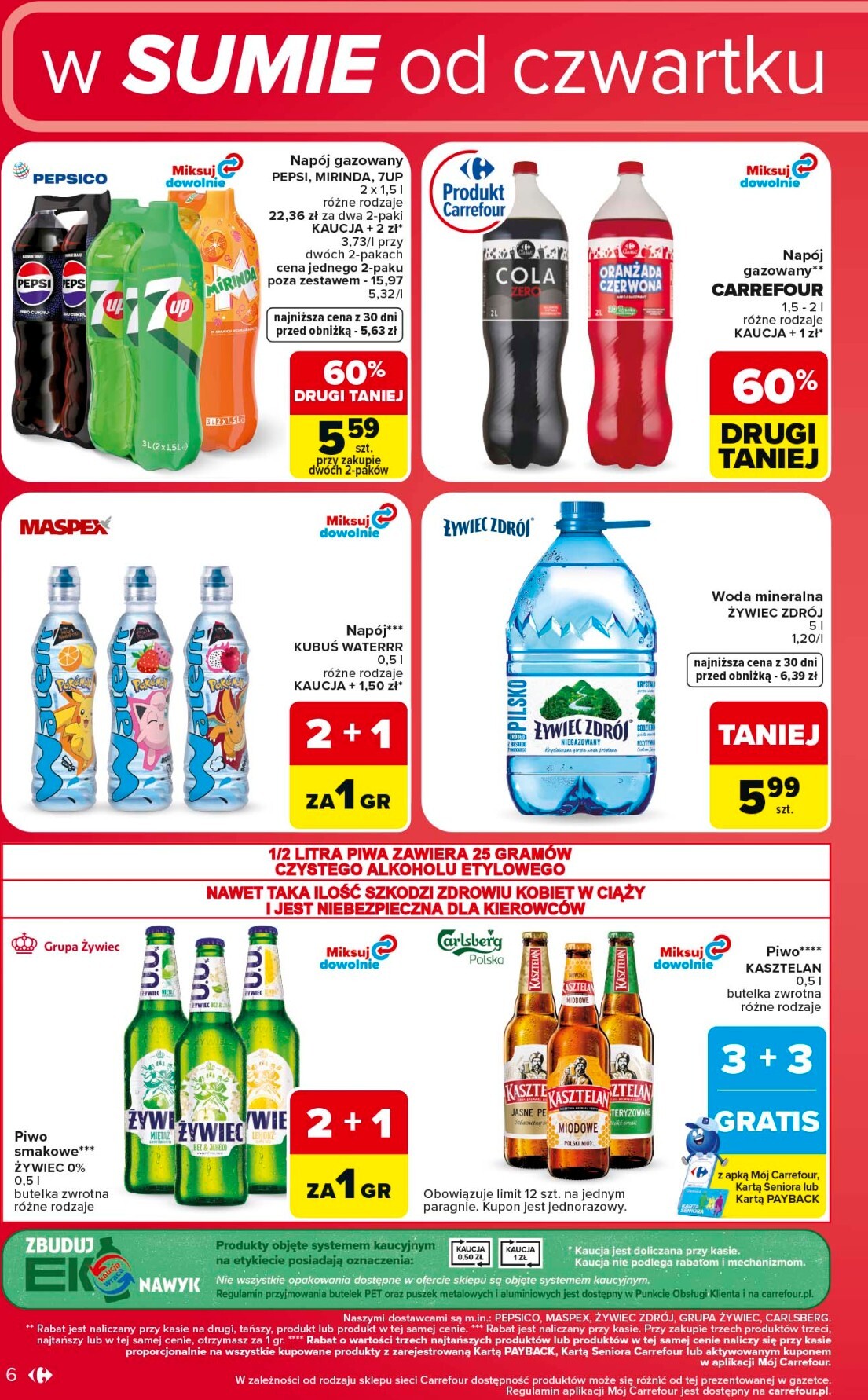 carrefour - Aktualna gazetka Carrefour - Weekend promek już od czwartku ważna od 16.07.2026 do 18.07.2026 - page: 6