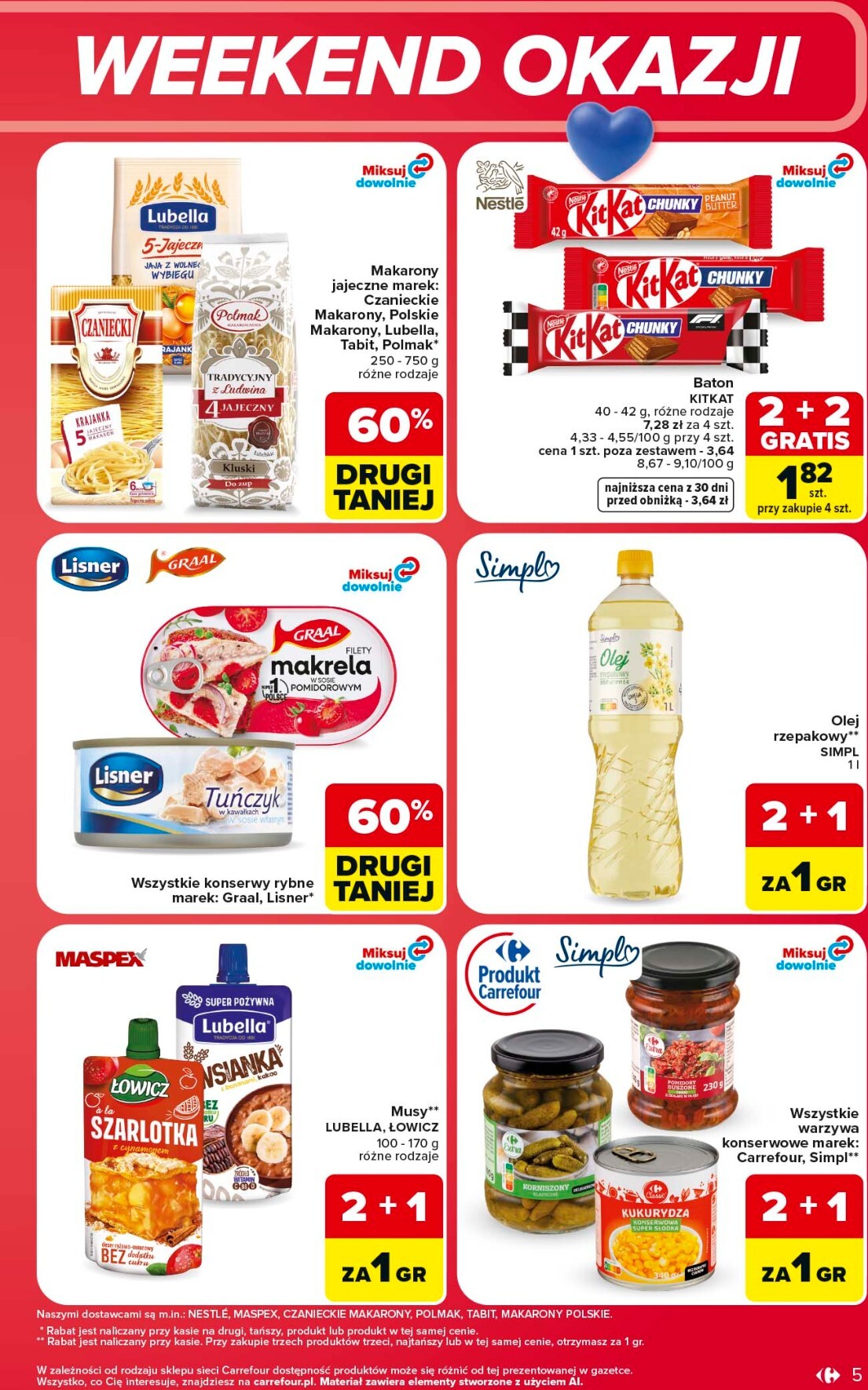 carrefour - Aktualna gazetka Carrefour - Weekend promek już od czwartku ważna od 16.07.2026 do 18.07.2026 - page: 5