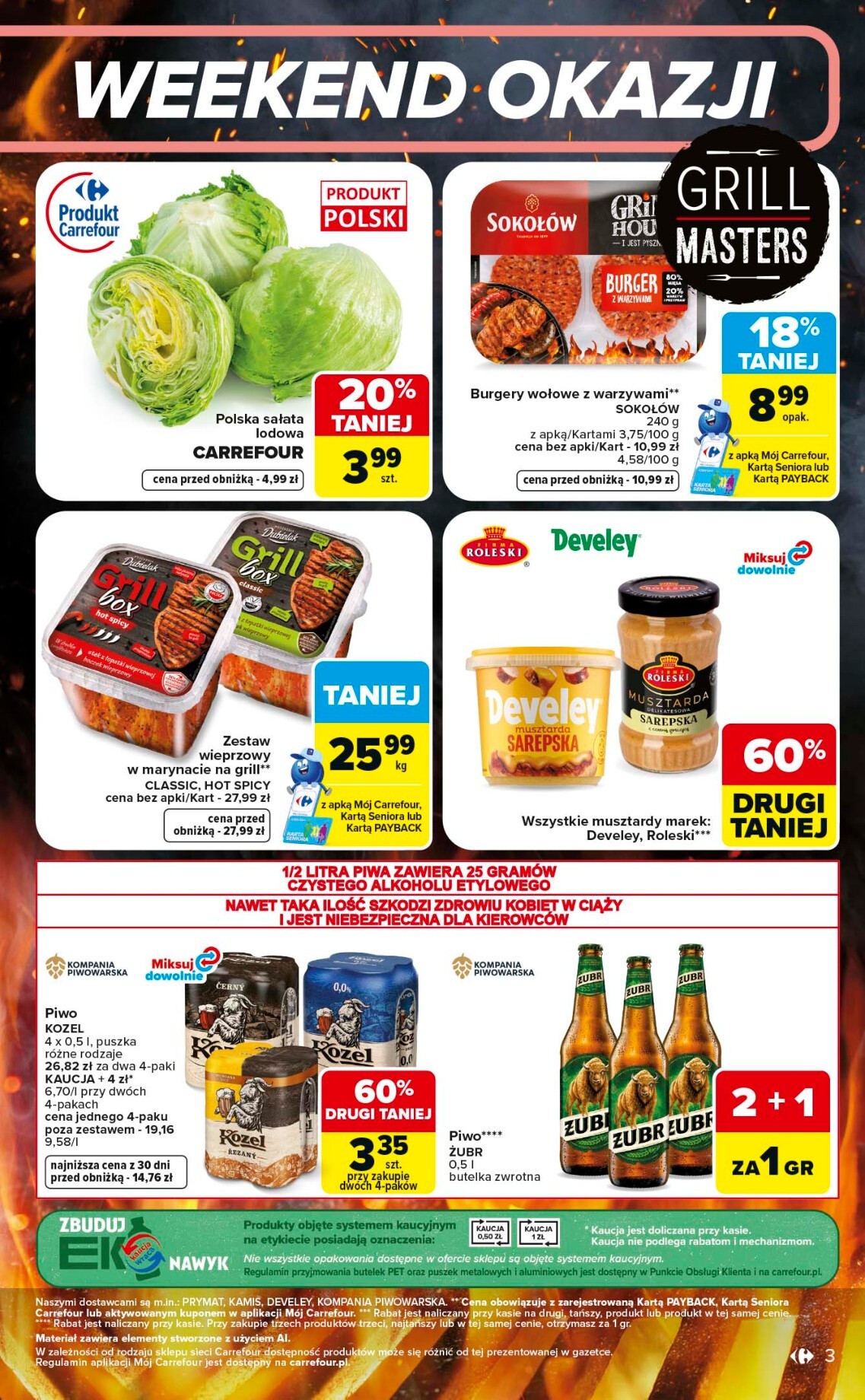 carrefour - Aktualna gazetka Carrefour - Weekend promek już od czwartku ważna od 16.07.2026 do 18.07.2026 - page: 3