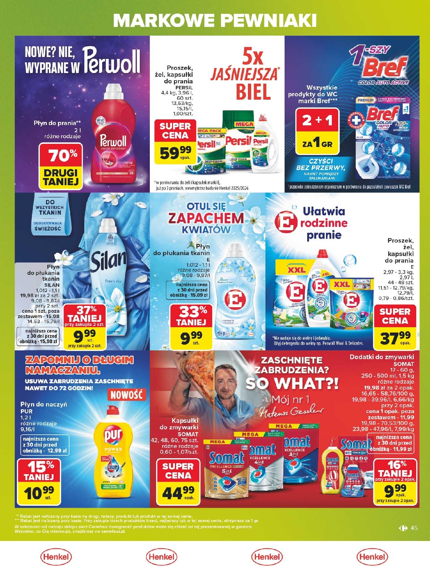 carrefour - Nowa gazetka Carrefour - Markowe pewniaki ważna od 20.07.2026 do 01.08.2026 - page: 45