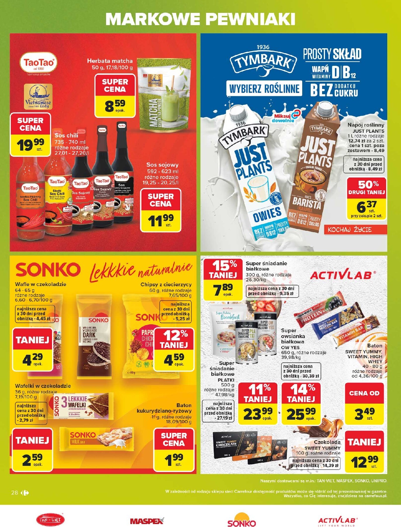 carrefour - Nowa gazetka Carrefour - Markowe pewniaki ważna od 20.07.2026 do 01.08.2026 - page: 28