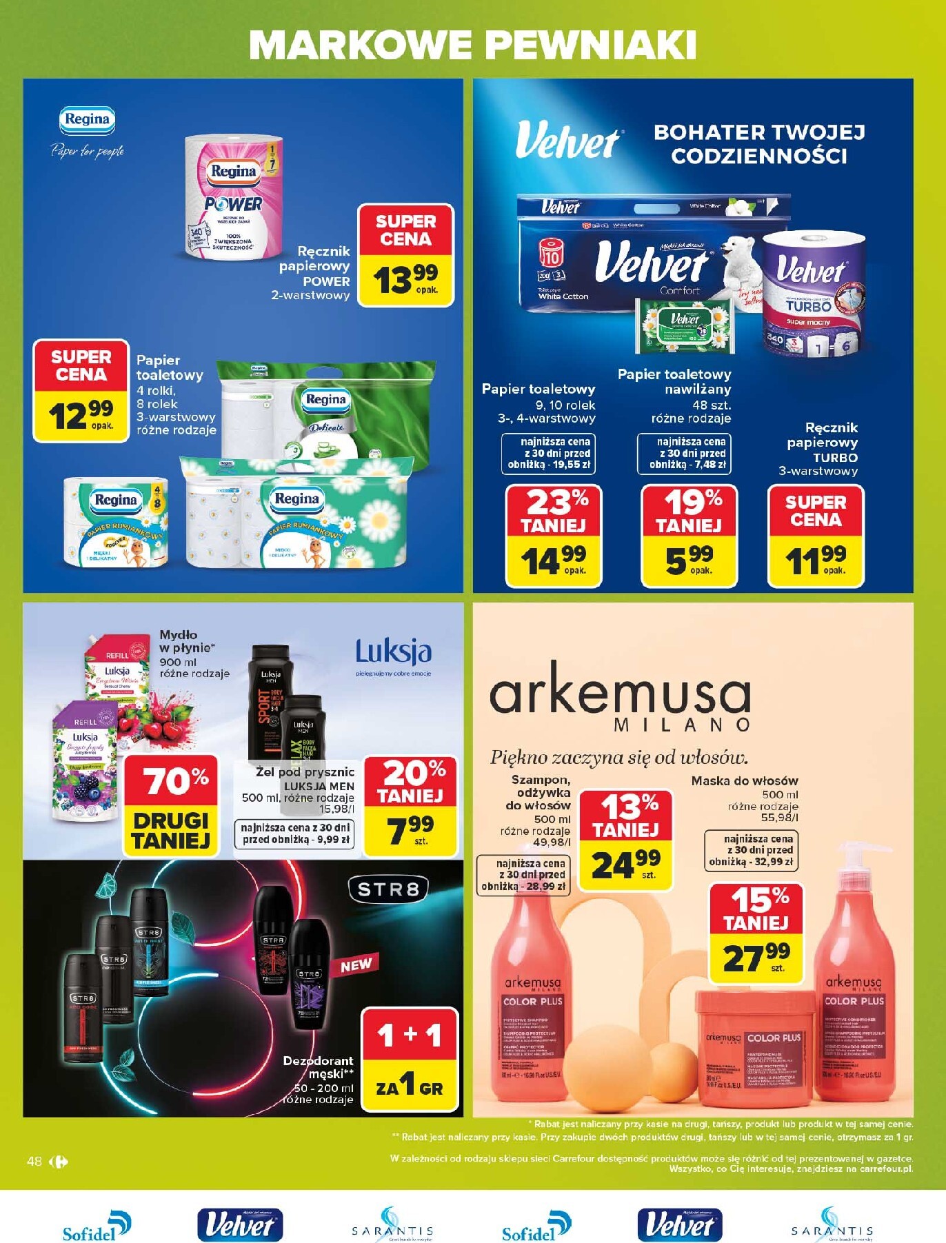 carrefour - Nowa gazetka Carrefour - Markowe pewniaki ważna od 20.07.2026 do 01.08.2026 - page: 48