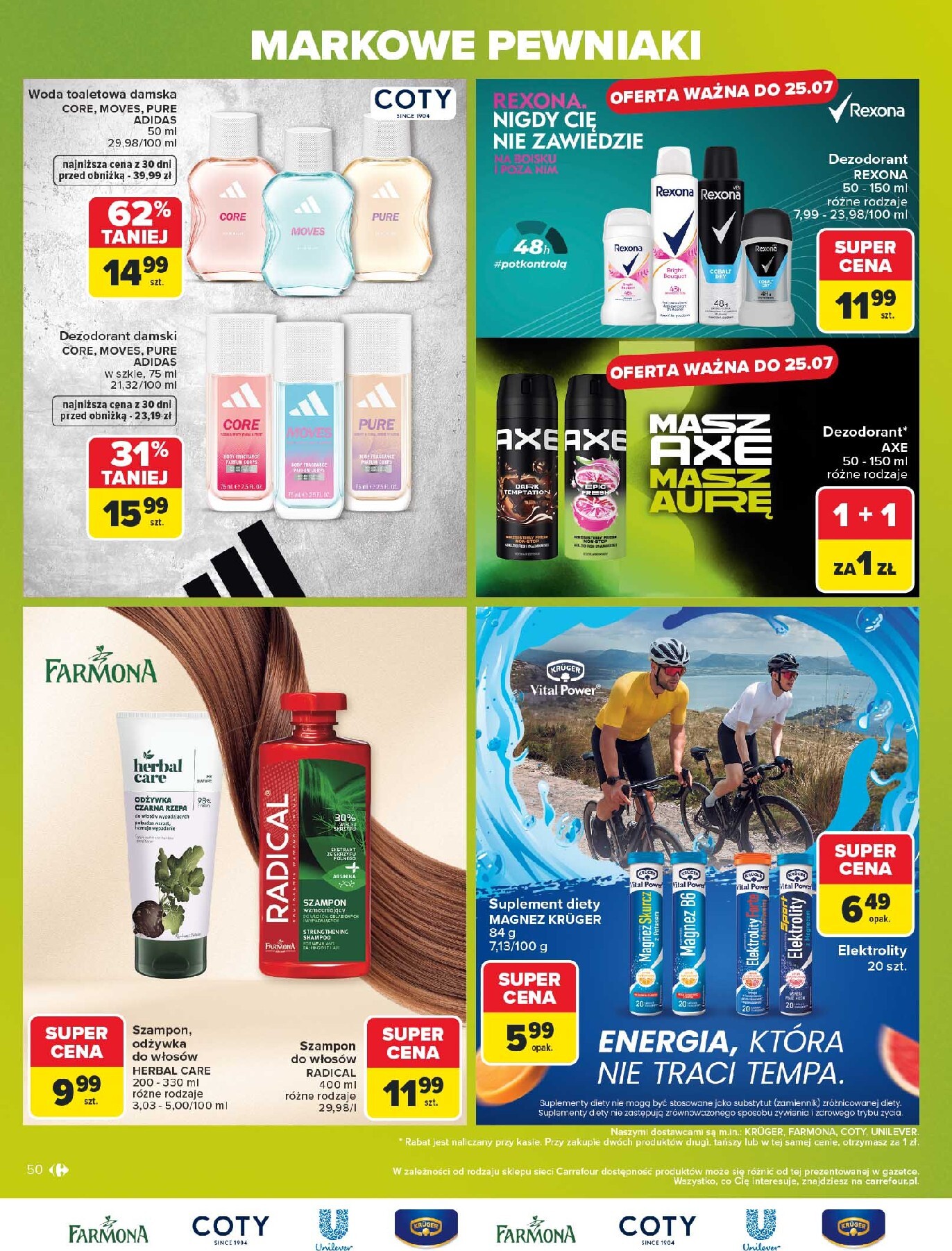 carrefour - Nowa gazetka Carrefour - Markowe pewniaki ważna od 20.07.2026 do 01.08.2026 - page: 50