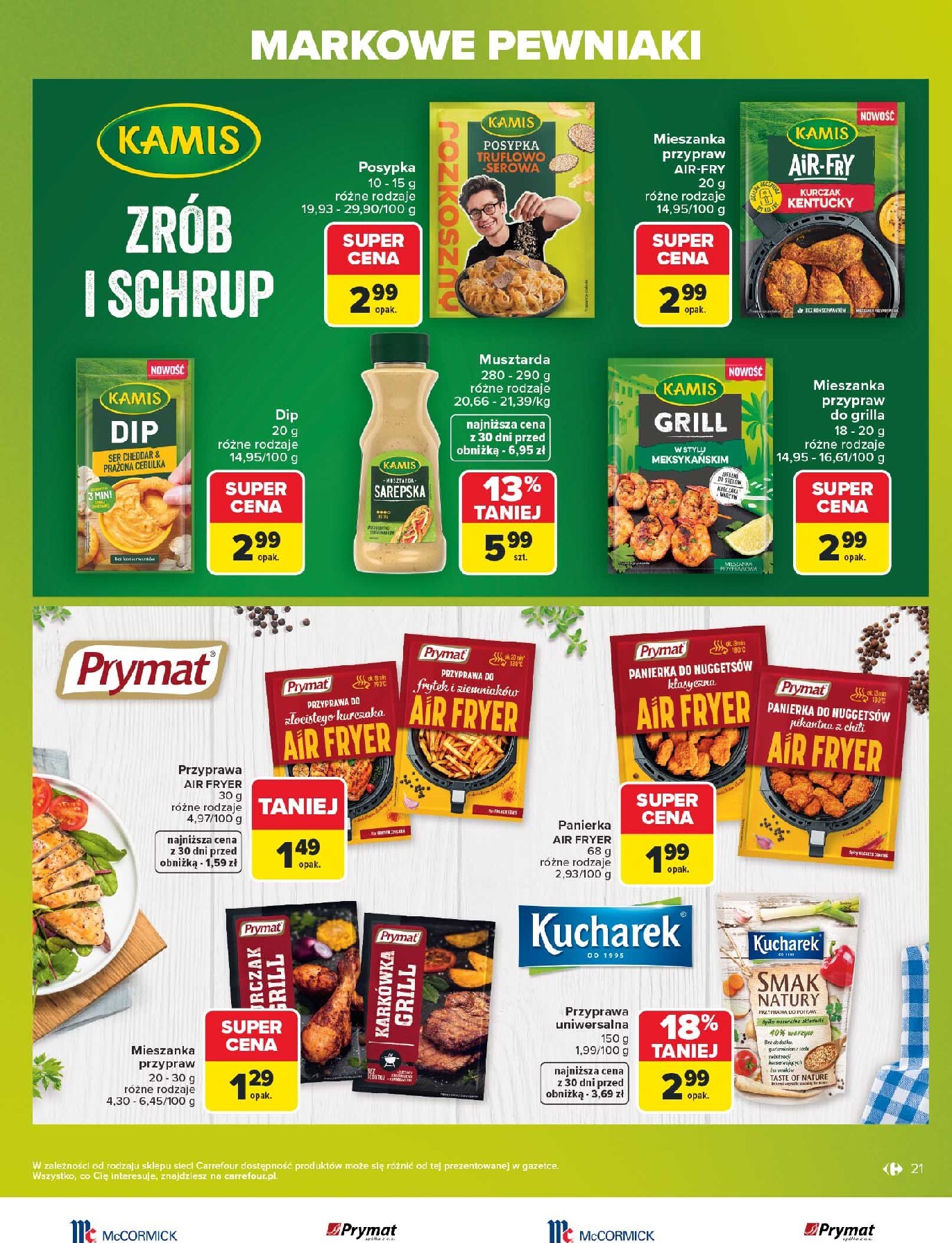 carrefour - Nowa gazetka Carrefour - Markowe pewniaki ważna od 20.07.2026 do 01.08.2026 - page: 21