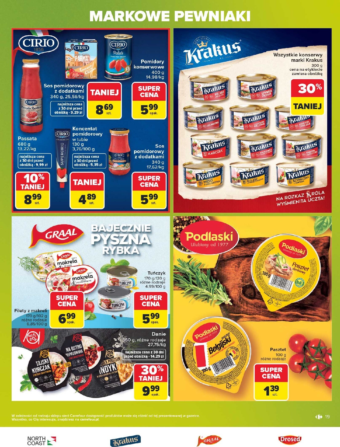 carrefour - Nowa gazetka Carrefour - Markowe pewniaki ważna od 20.07.2026 do 01.08.2026 - page: 19