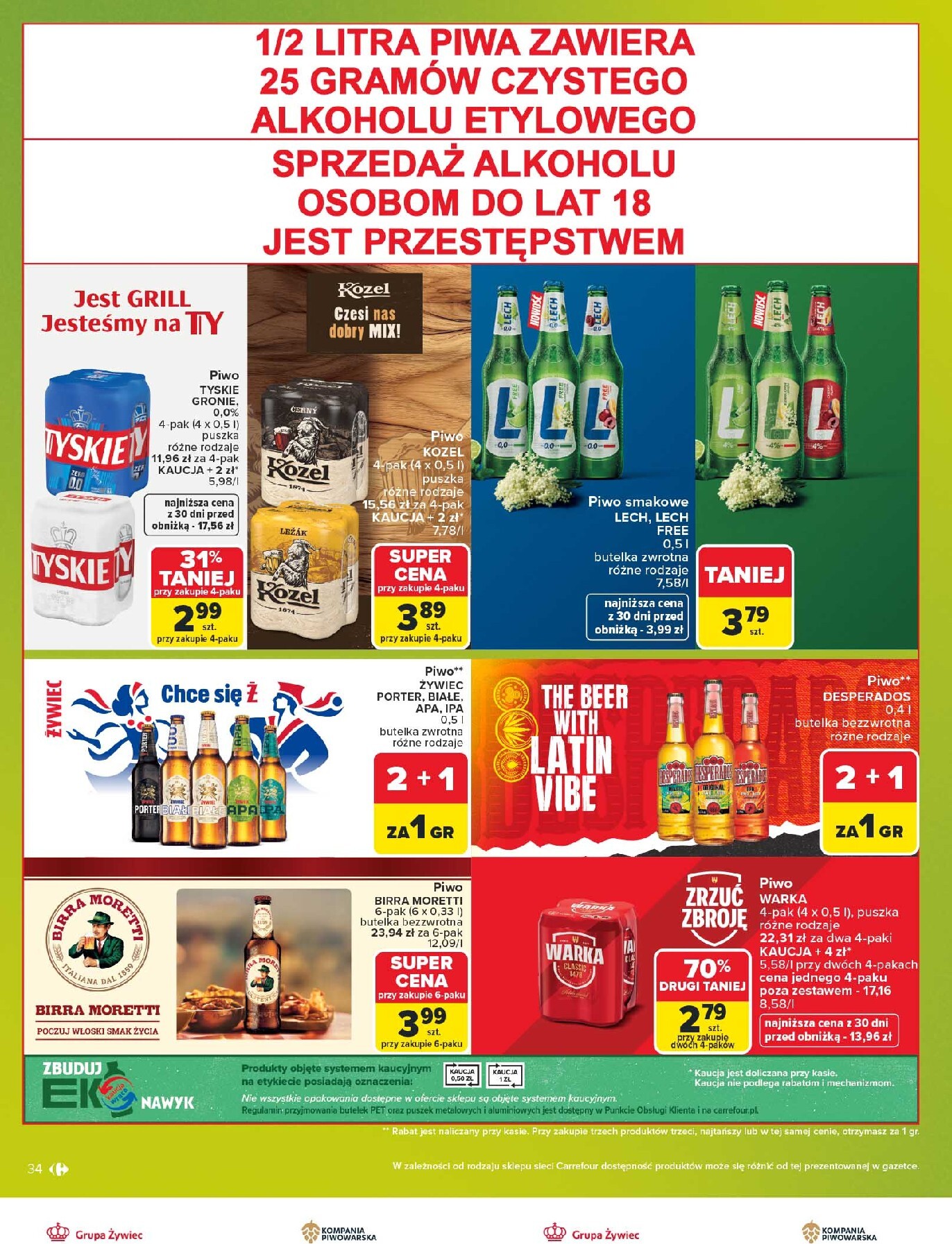 carrefour - Nowa gazetka Carrefour - Markowe pewniaki ważna od 20.07.2026 do 01.08.2026 - page: 34