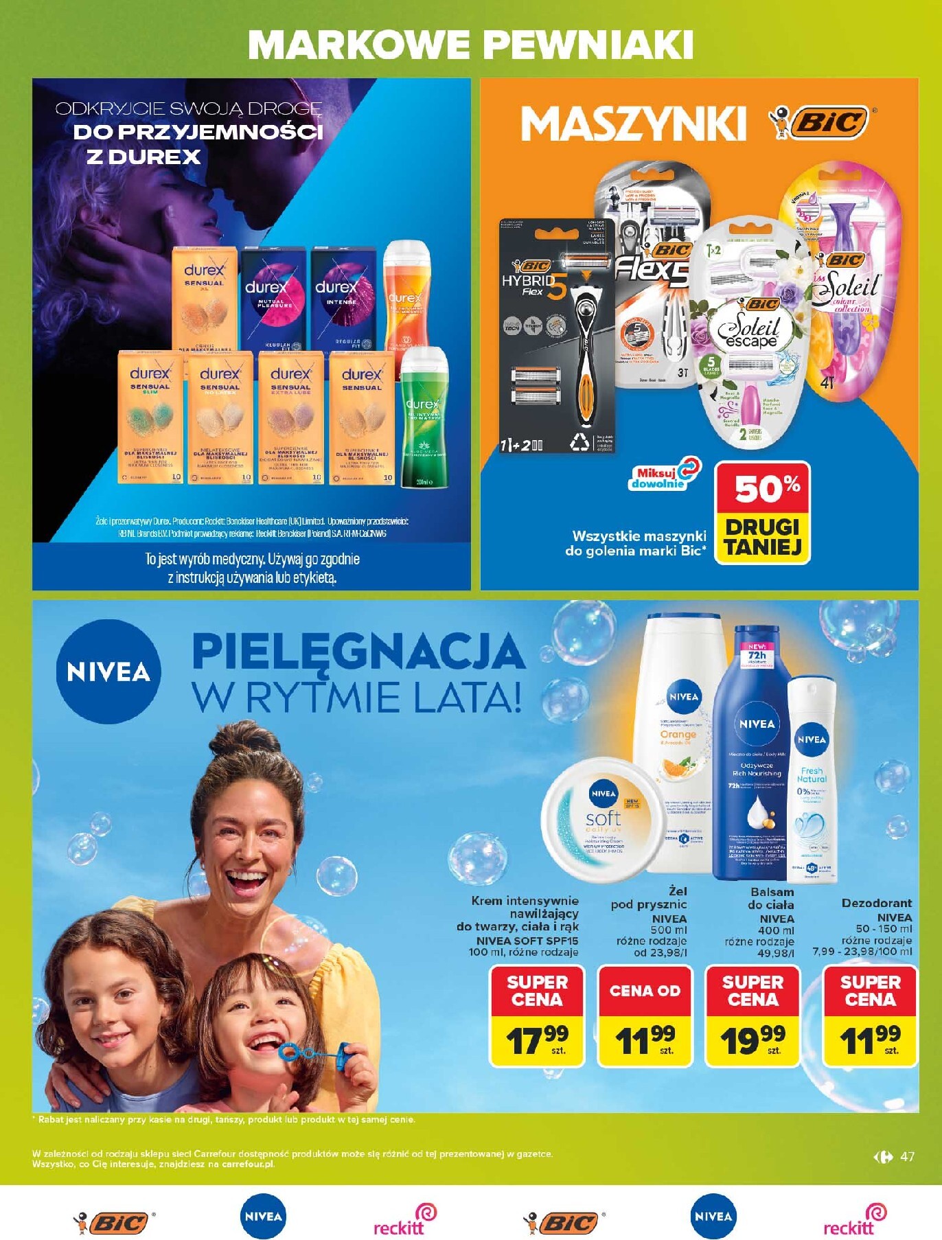 carrefour - Nowa gazetka Carrefour - Markowe pewniaki ważna od 20.07.2026 do 01.08.2026 - page: 47