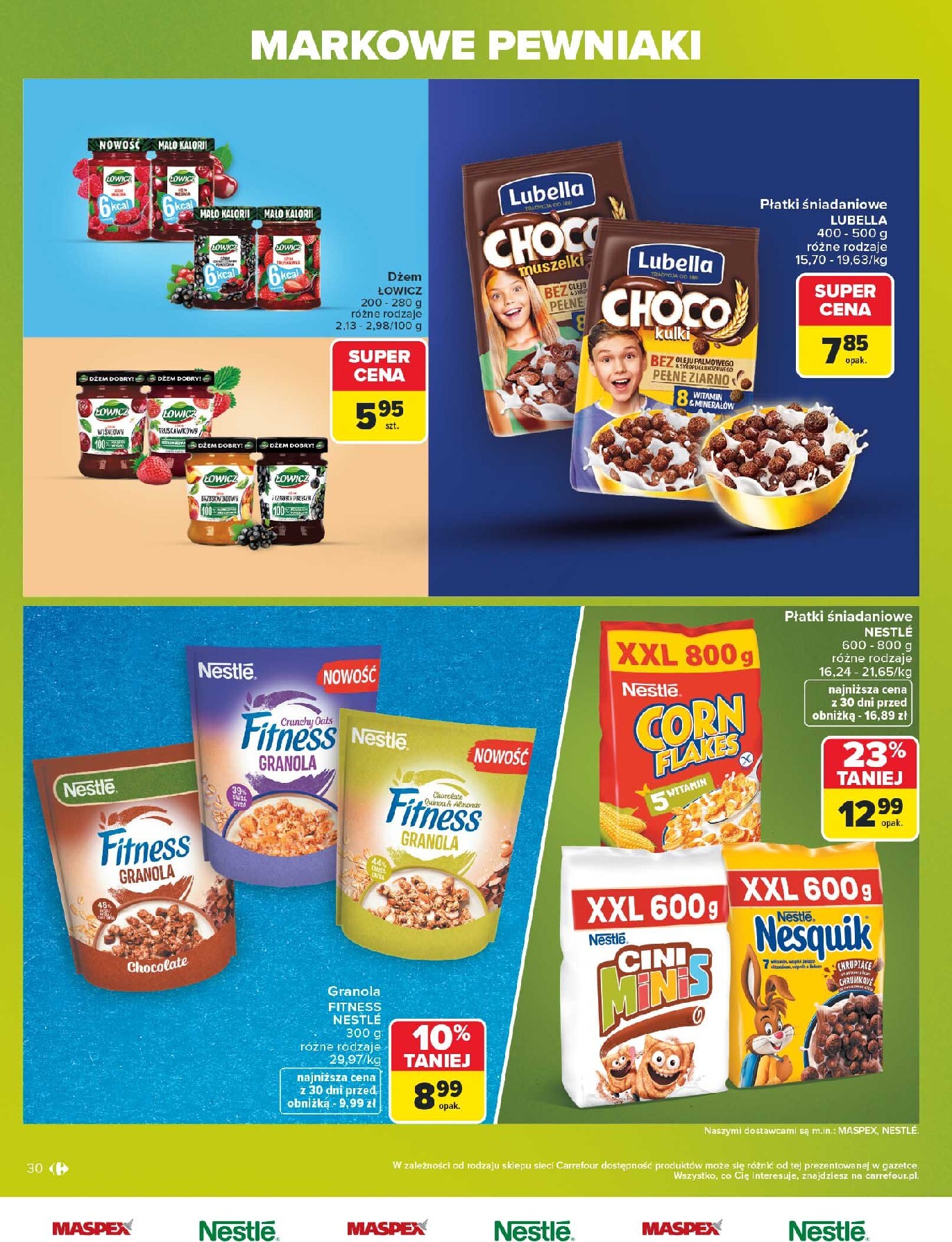 carrefour - Nowa gazetka Carrefour - Markowe pewniaki ważna od 20.07.2026 do 01.08.2026 - page: 30