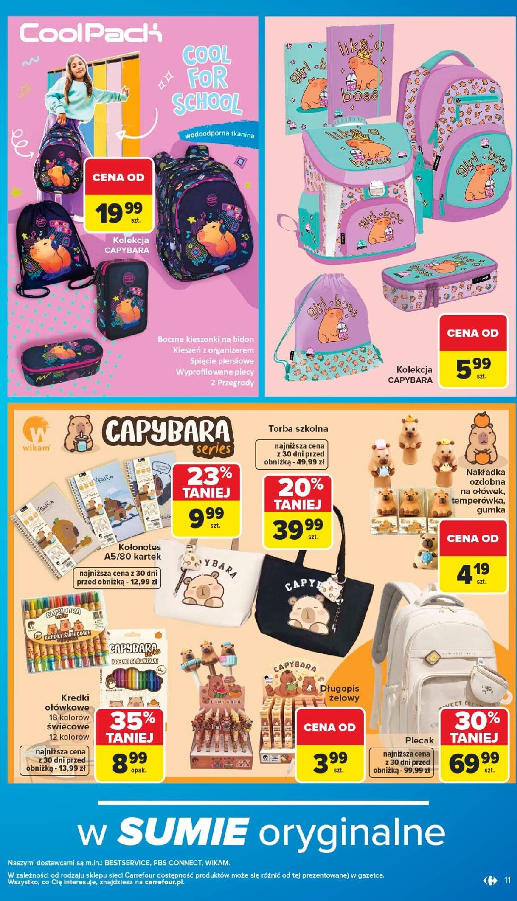 carrefour - Nowa gazetka Carrefour - Szkoła nowy sezon ważna od 27.07.2026 do 12.09.2026 - page: 11