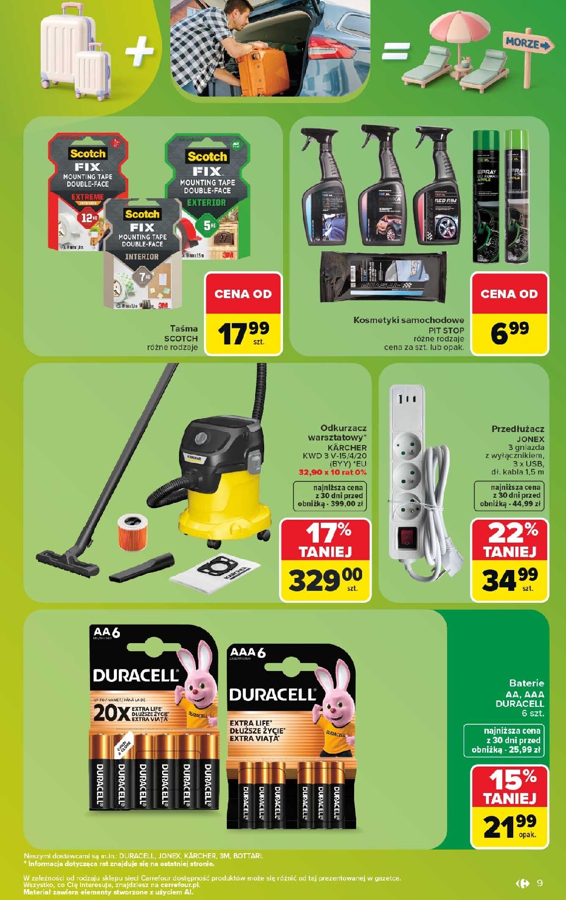 carrefour - Nowa gazetka Carrefour - W sumie ostatnie sztuki i letnie hity ważna od 27.07.2026 do 08.08.2026 - page: 9