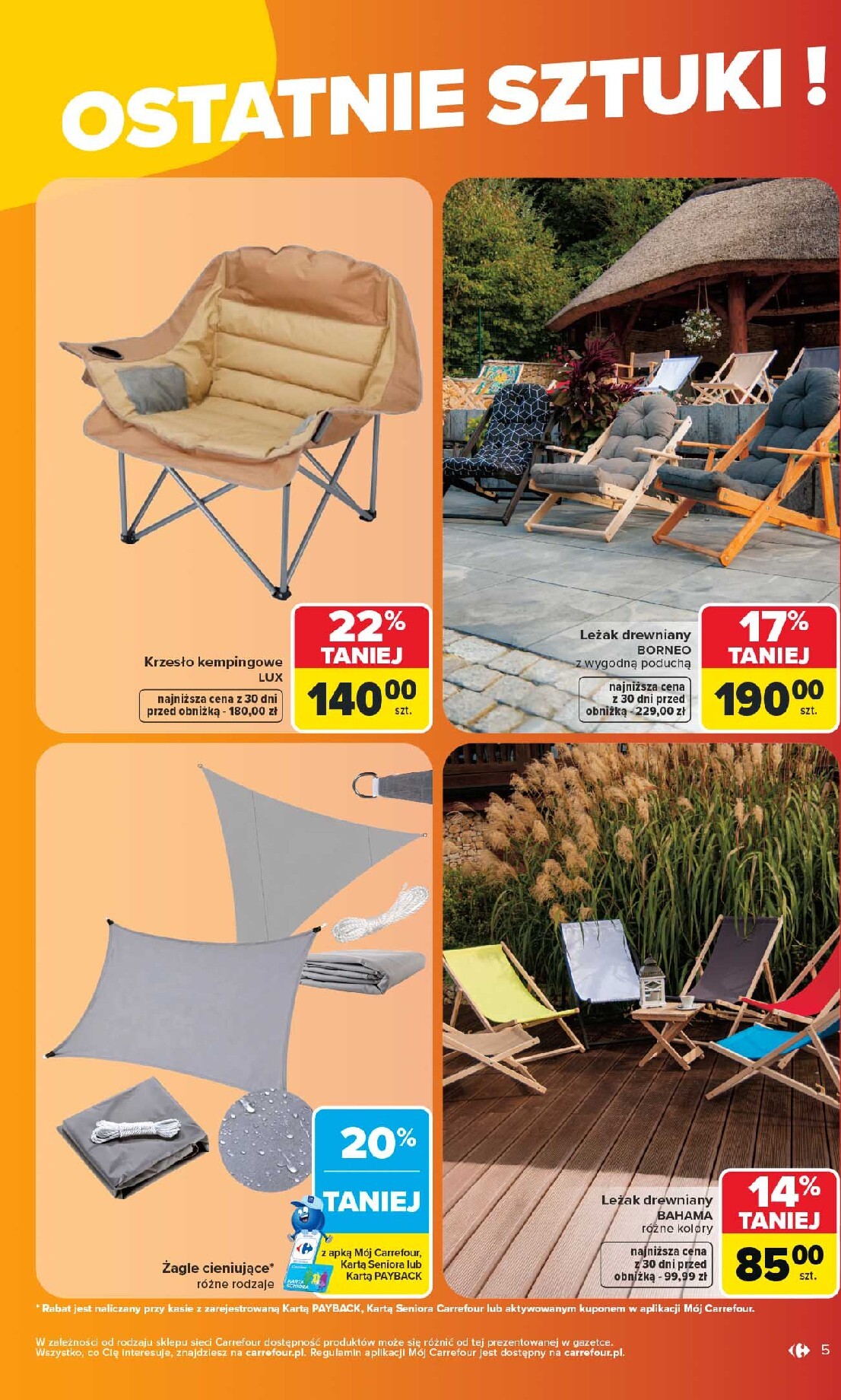 carrefour - Nowa gazetka Carrefour - W sumie ostatnie sztuki i letnie hity ważna od 27.07.2026 do 08.08.2026 - page: 5