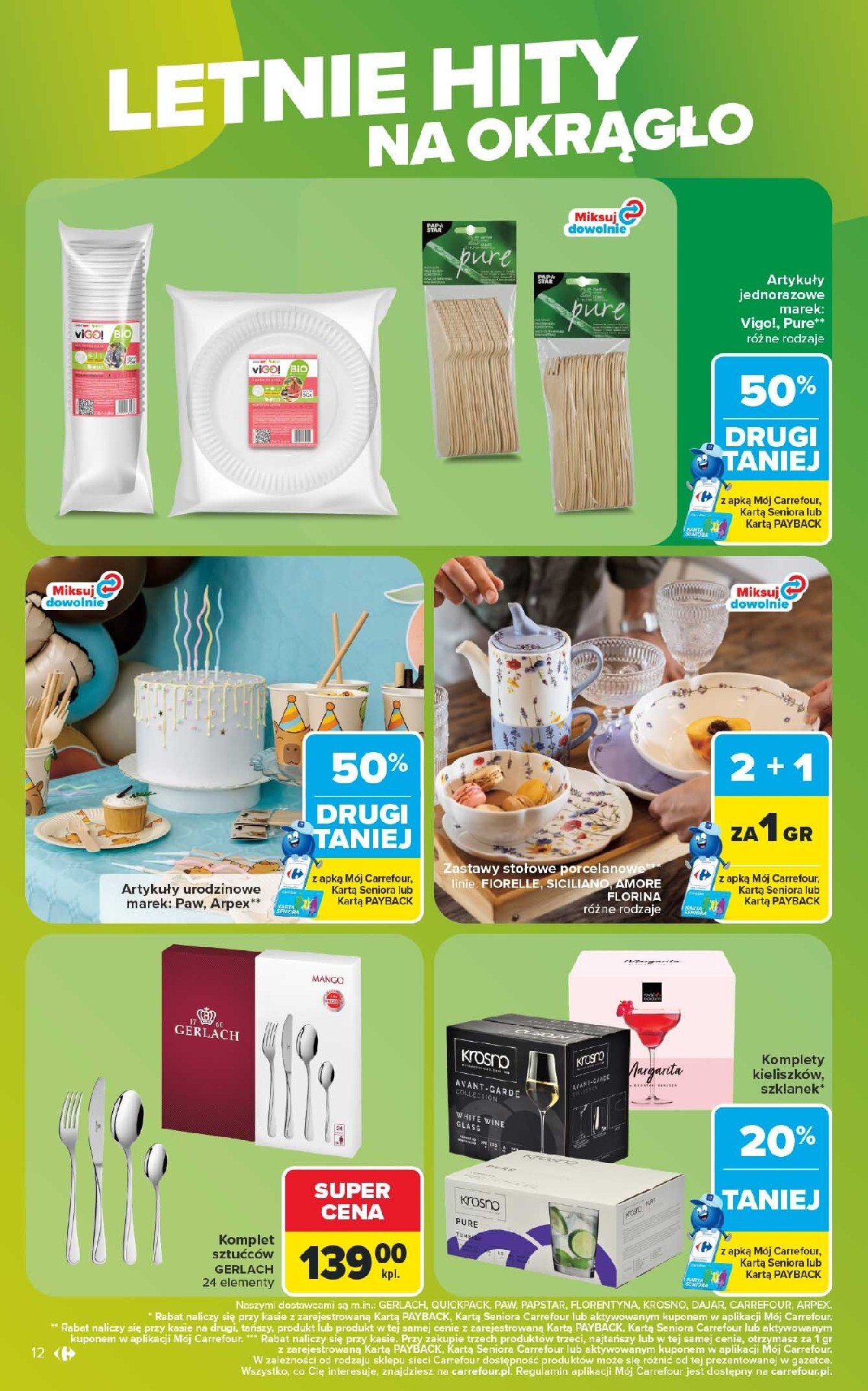 carrefour - Nowa gazetka Carrefour - W sumie ostatnie sztuki i letnie hity ważna od 27.07.2026 do 08.08.2026 - page: 12