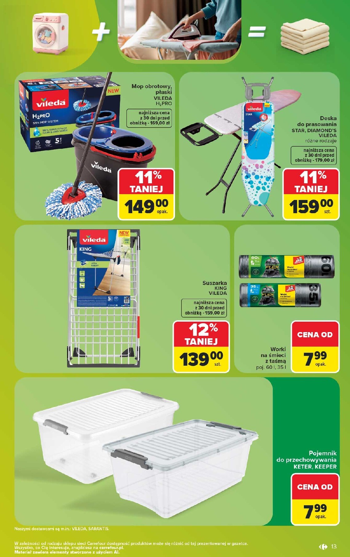 carrefour - Nowa gazetka Carrefour - W sumie ostatnie sztuki i letnie hity ważna od 27.07.2026 do 08.08.2026 - page: 13