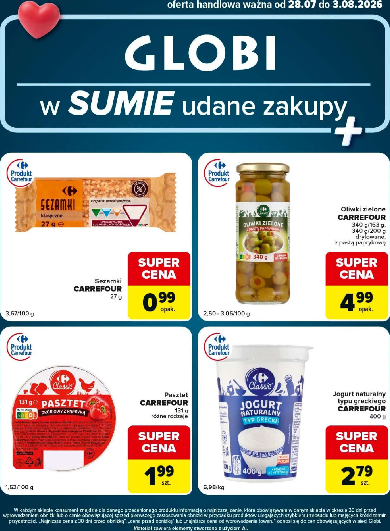carrefour - Nowa gazetka Carrefour - Globi ważna od 28.07.2026 do 03.08.2026 - page: 2