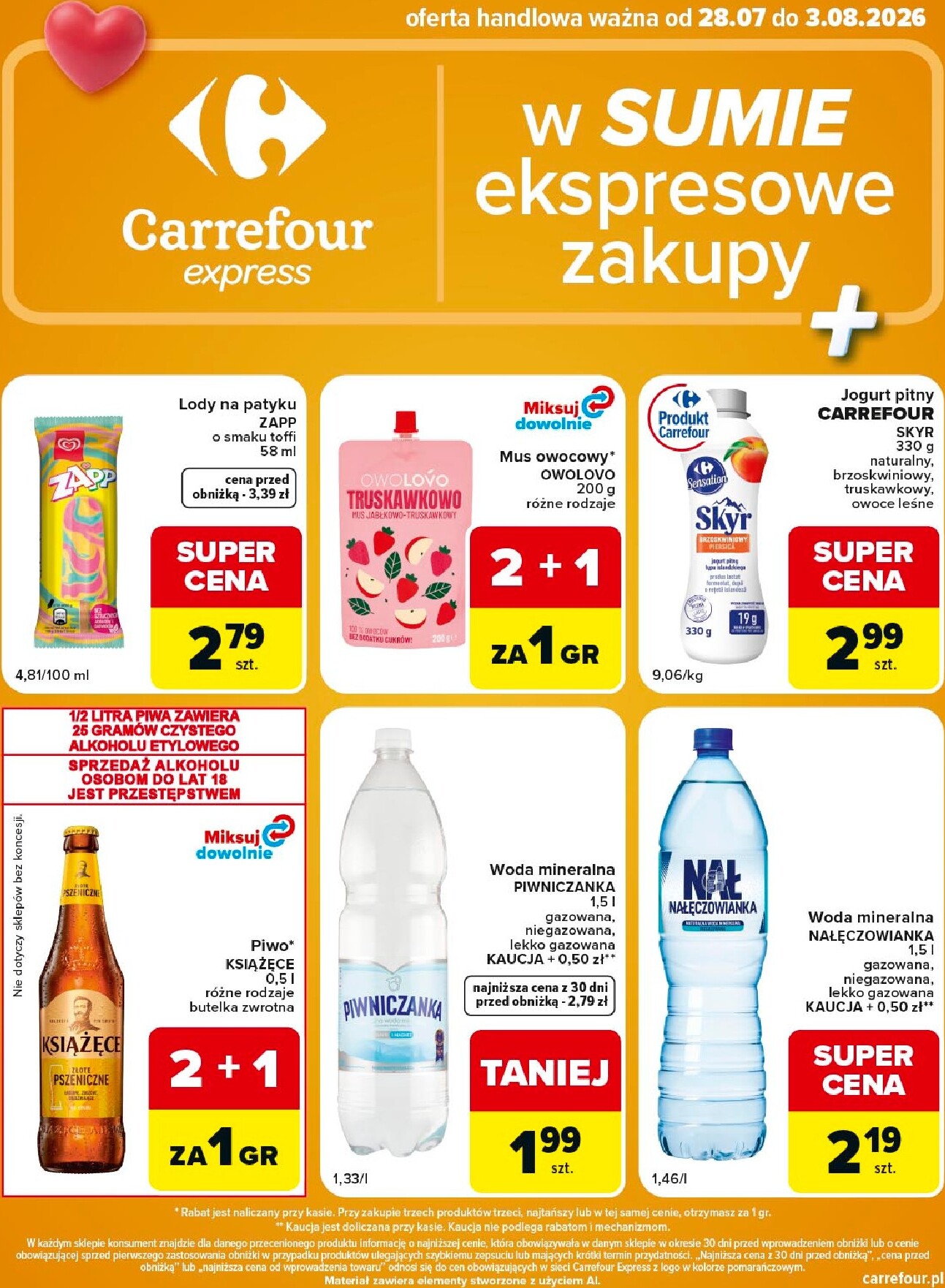 carrefour - Nowa gazetka Carrefour - Express 1 ważna od 28.07.2026 do 03.08.2026 - page: 2