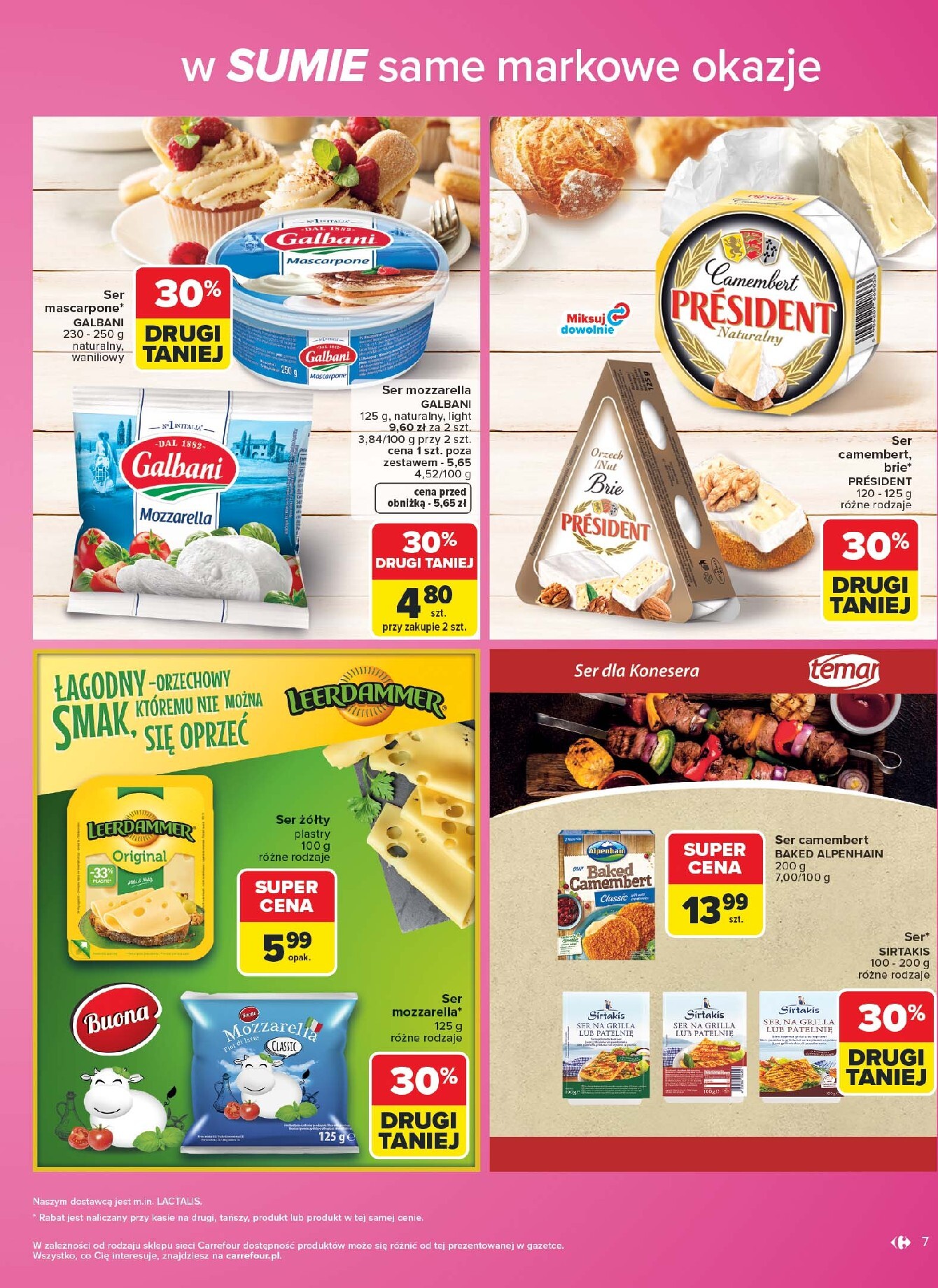 carrefour - Nowa gazetka Carrefour - W Sumie same markowe okazje ważna od 03.08.2026 do 14.08.2026 - page: 7