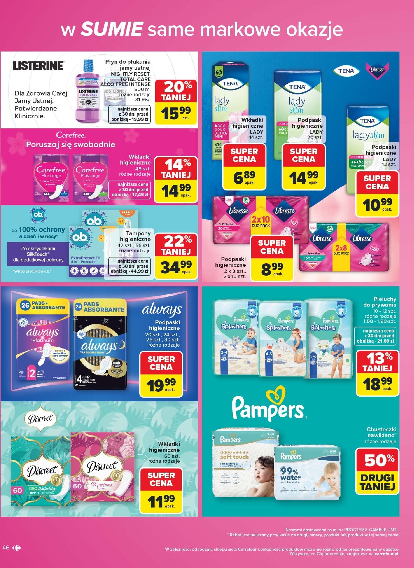 carrefour - Nowa gazetka Carrefour - W Sumie same markowe okazje ważna od 03.08.2026 do 14.08.2026 - page: 46
