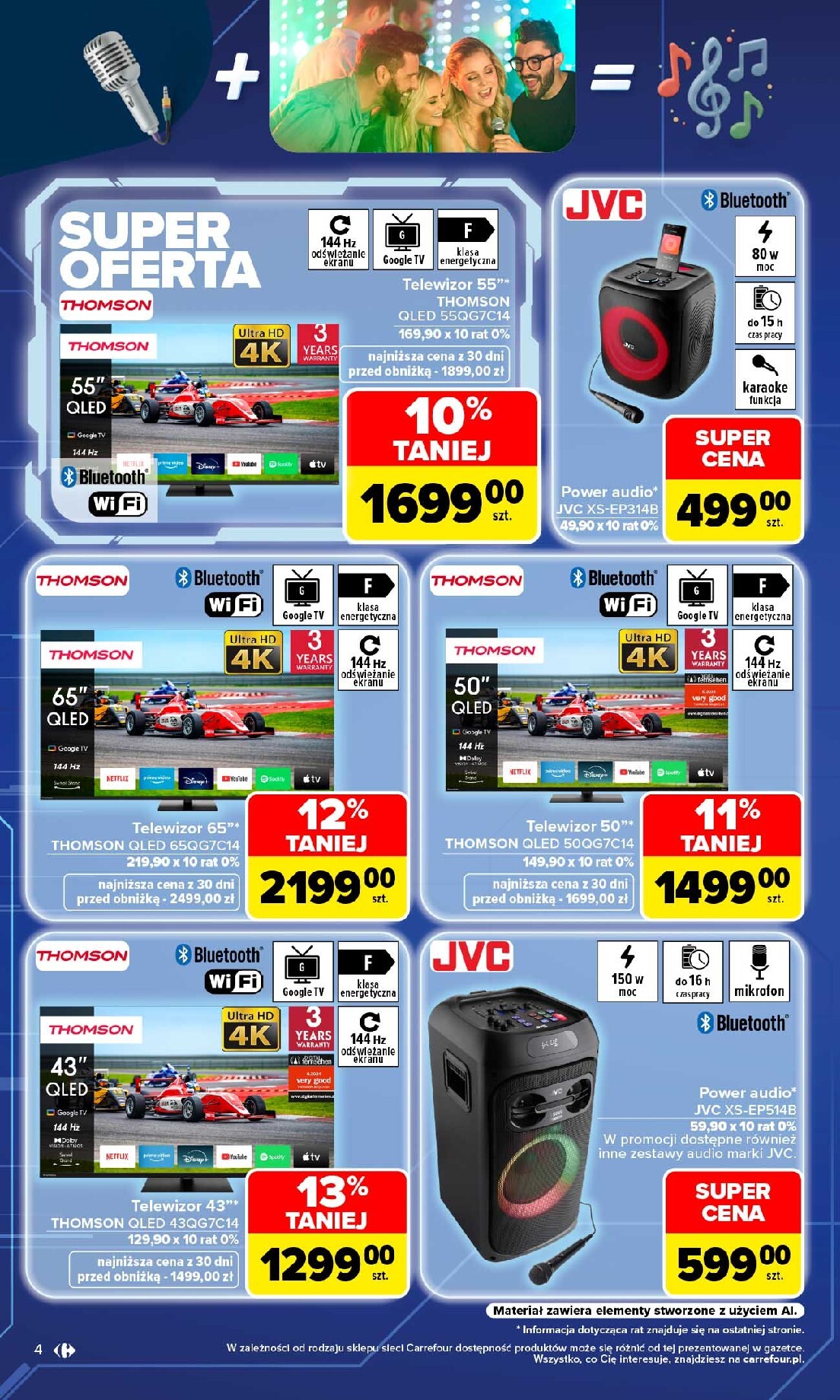 carrefour - Nowa gazetka Carrefour - Multimedia ważna od 17.08.2026 do 05.09.2026 - page: 4