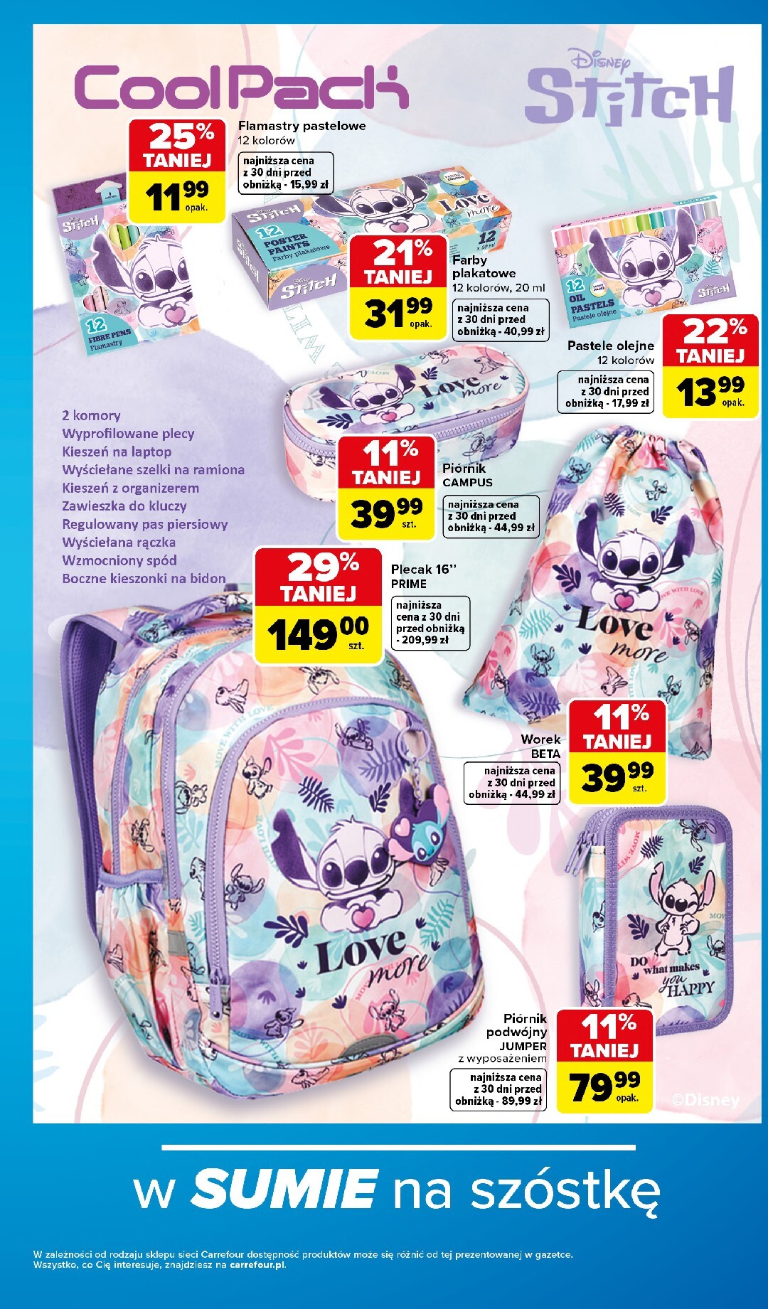 carrefour - Aktualna gazetka Carrefour - Szkoła nowy sezon ważna od 15.08.2026 do 12.09.2026 - page: 15