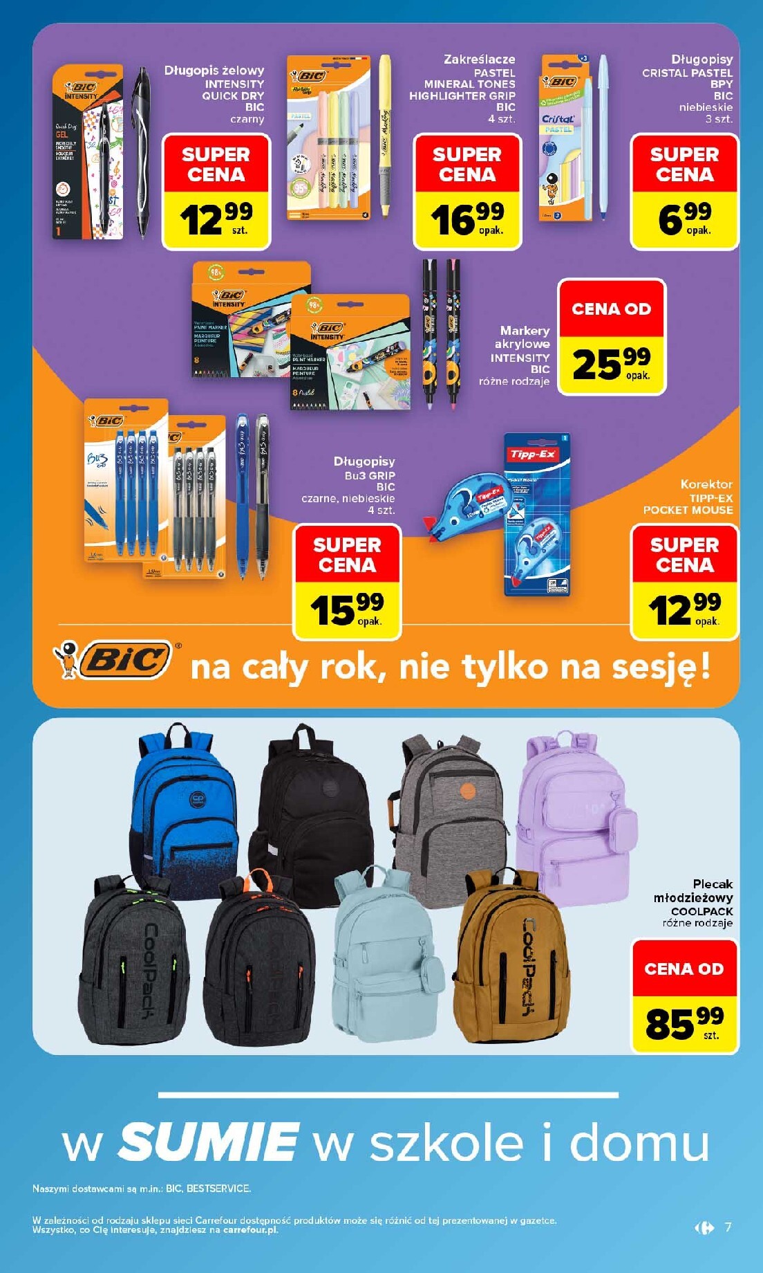 carrefour - Nowa gazetka Carrefour - W Sumie same okazje ważna od 07.09.2026 do 19.09.2026 - page: 7