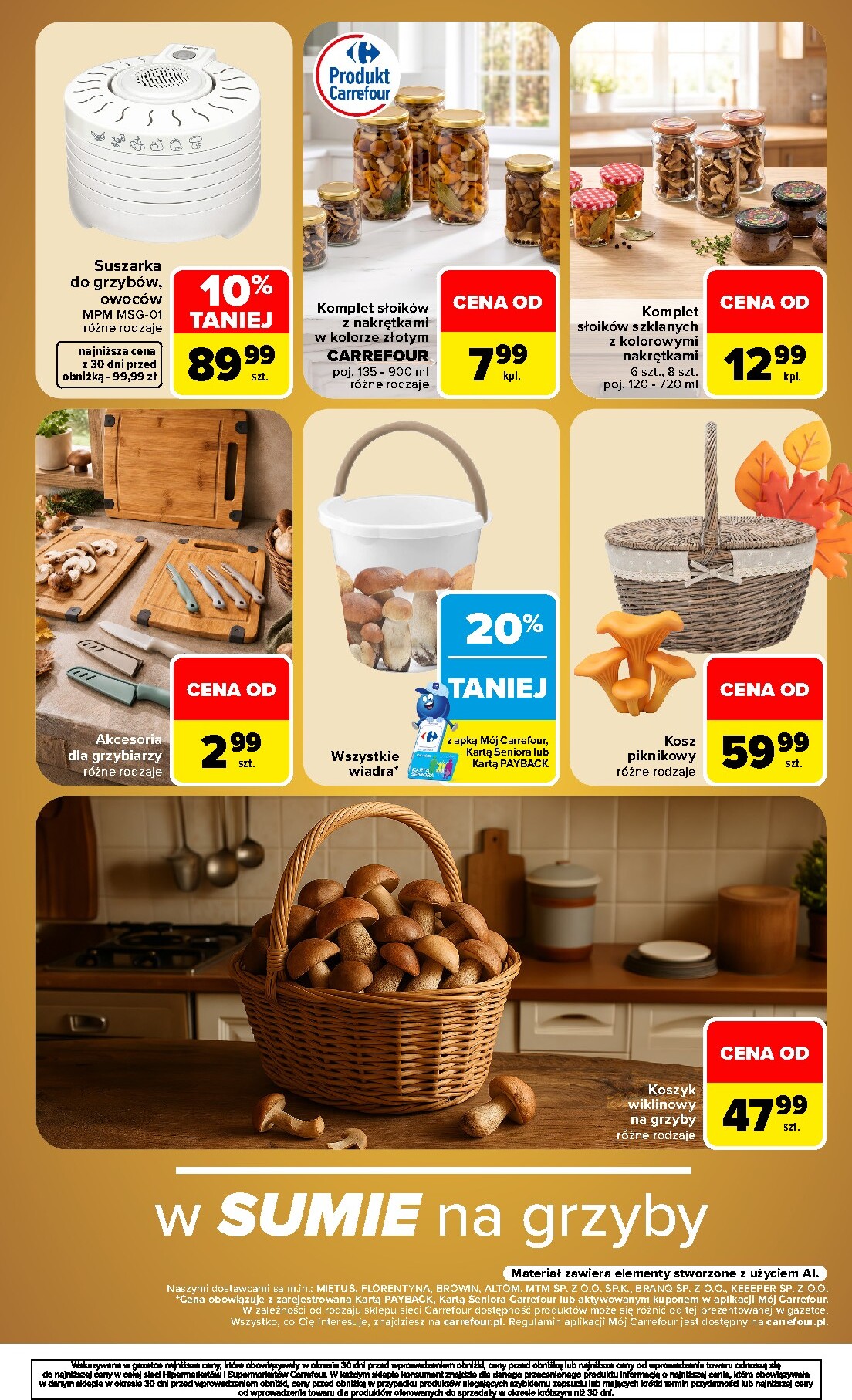 carrefour - Nowa gazetka Carrefour - Gazetka Carrefour, Market w SUMIE sezon na grzyby ważna od 14.09.2026 do 19.09.2026 - page: 4