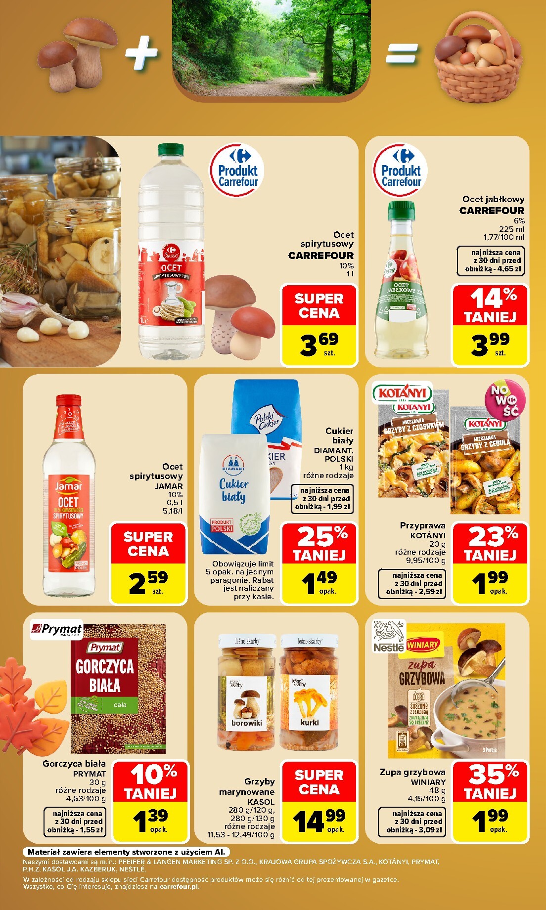 carrefour - Nowa gazetka Carrefour - Gazetka Carrefour, Market w SUMIE sezon na grzyby ważna od 14.09.2026 do 19.09.2026 - page: 3
