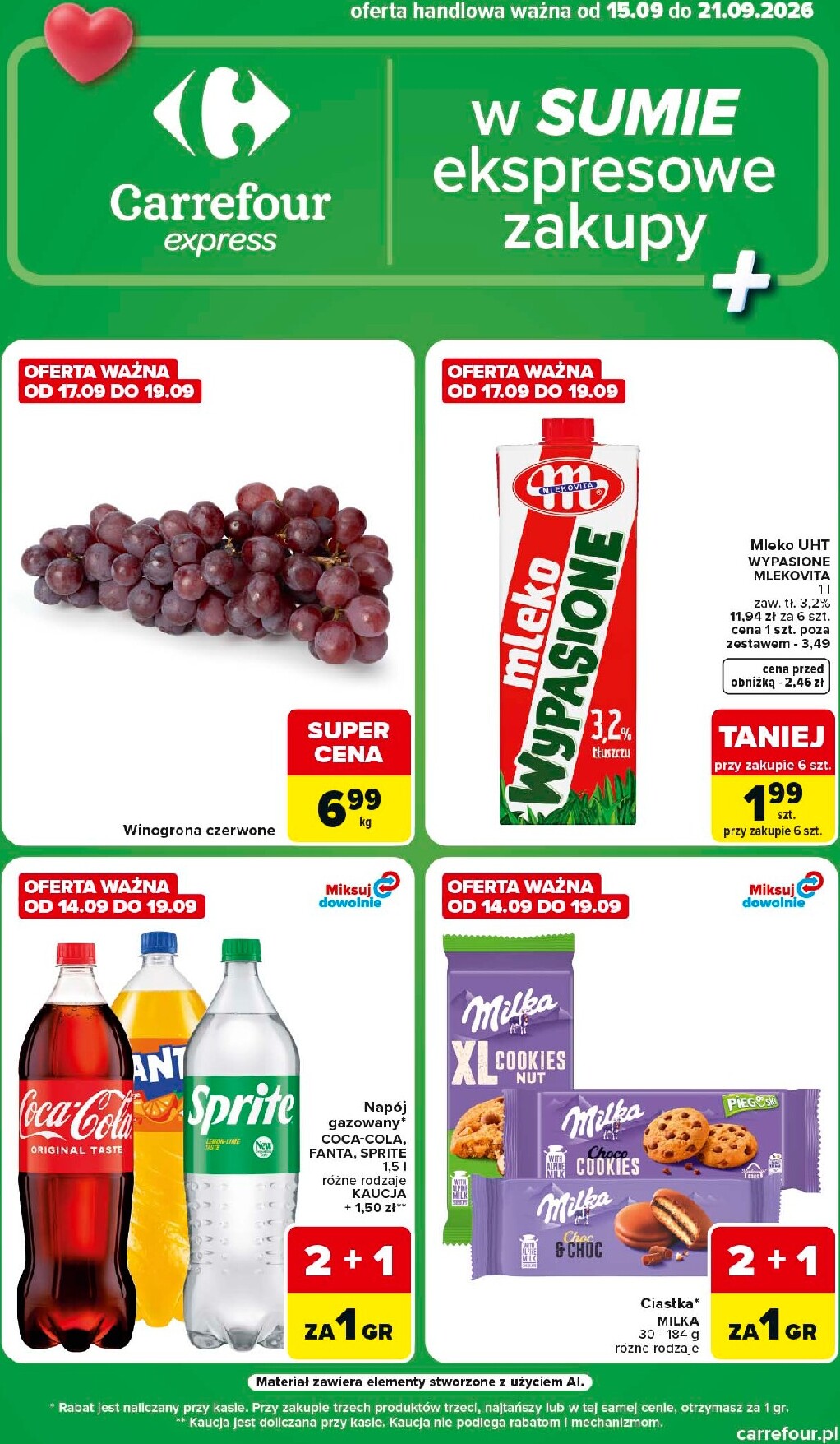carrefour - Nowa gazetka Carrefour - Express 2 ważna od 15.09.2026 do 21.09.2026
