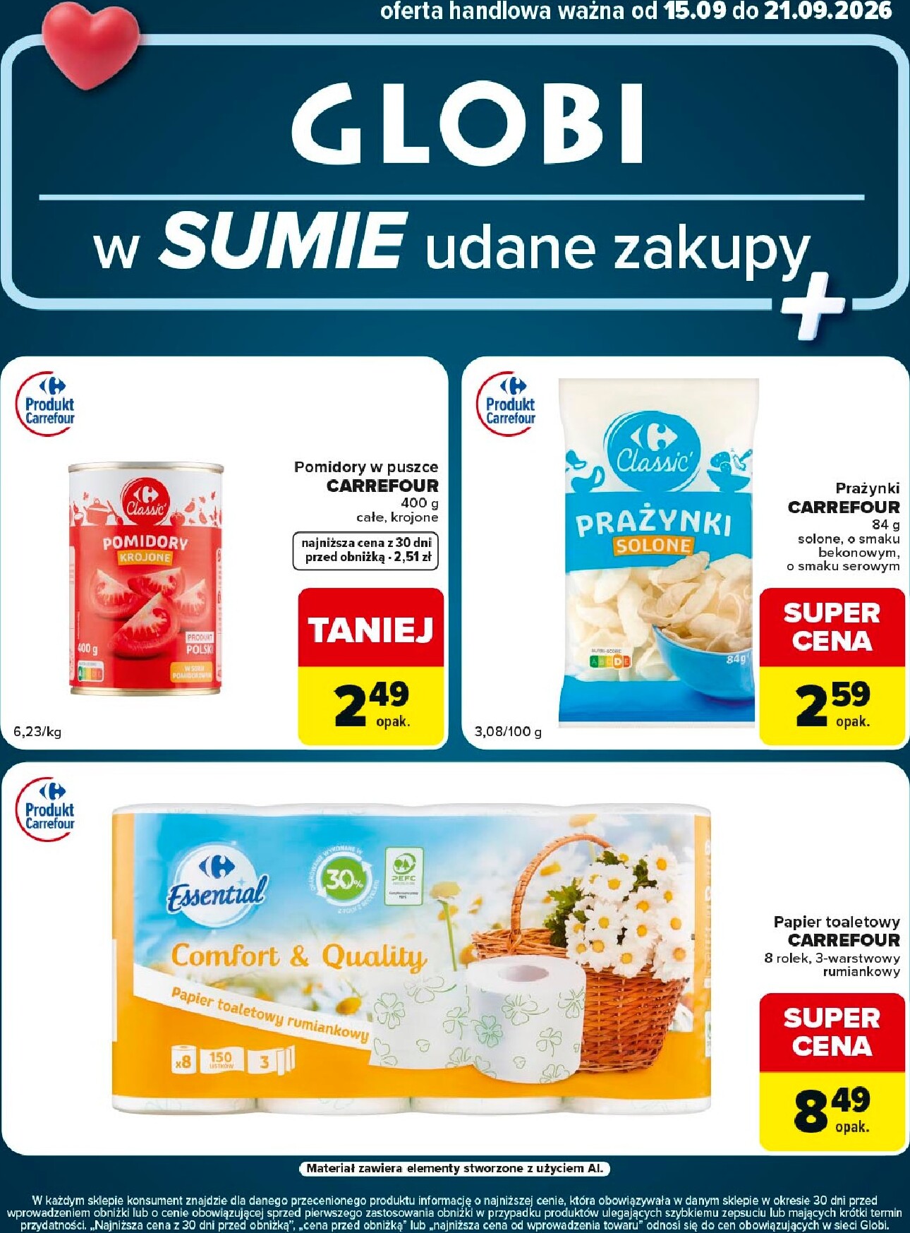 carrefour - Nowa gazetka Carrefour - Globi ważna od 15.09.2026 do 21.09.2026 - page: 2