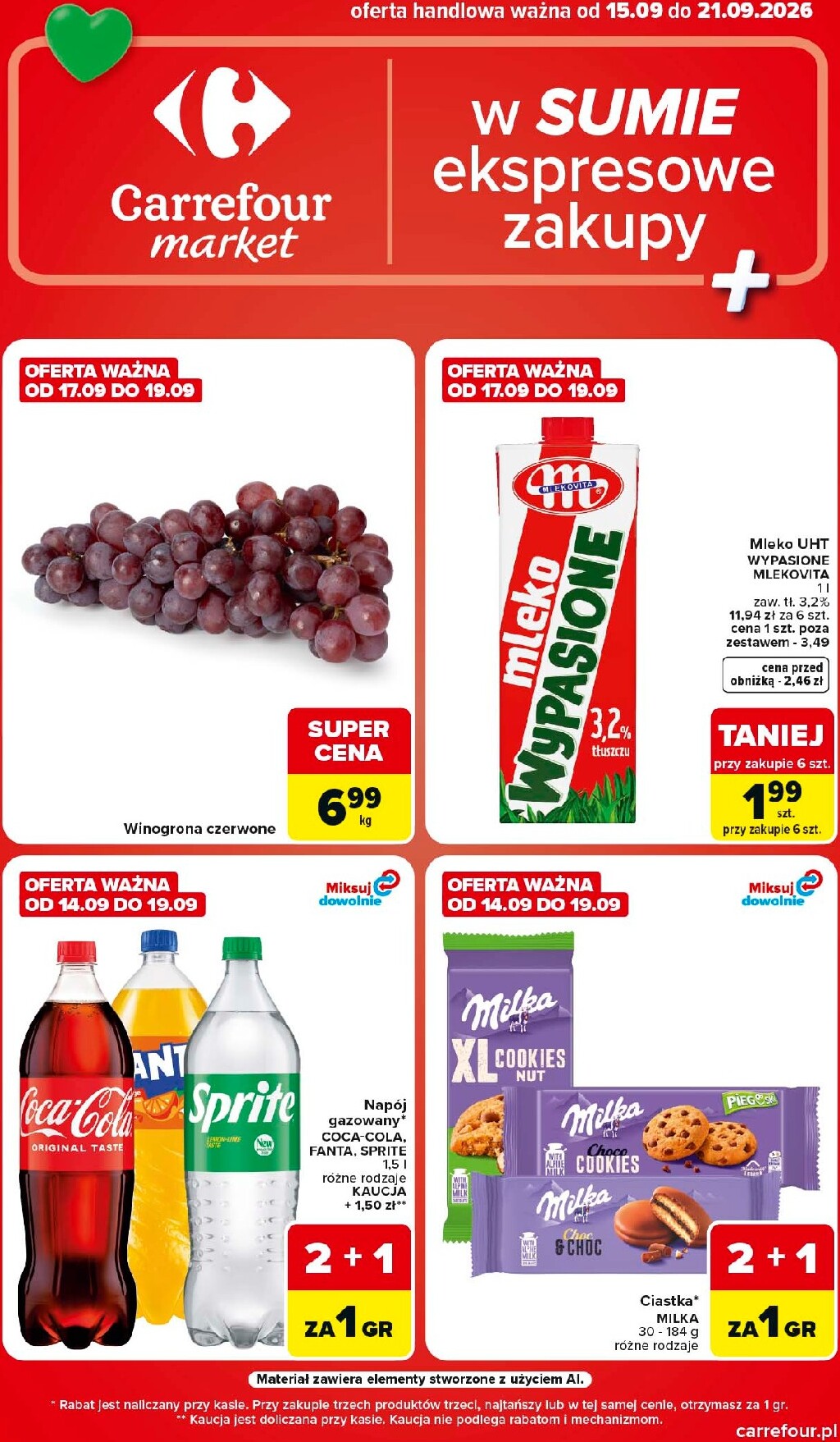 carrefour - Nowa gazetka Carrefour - Market ważna od 15.09.2026 do 21.09.2026