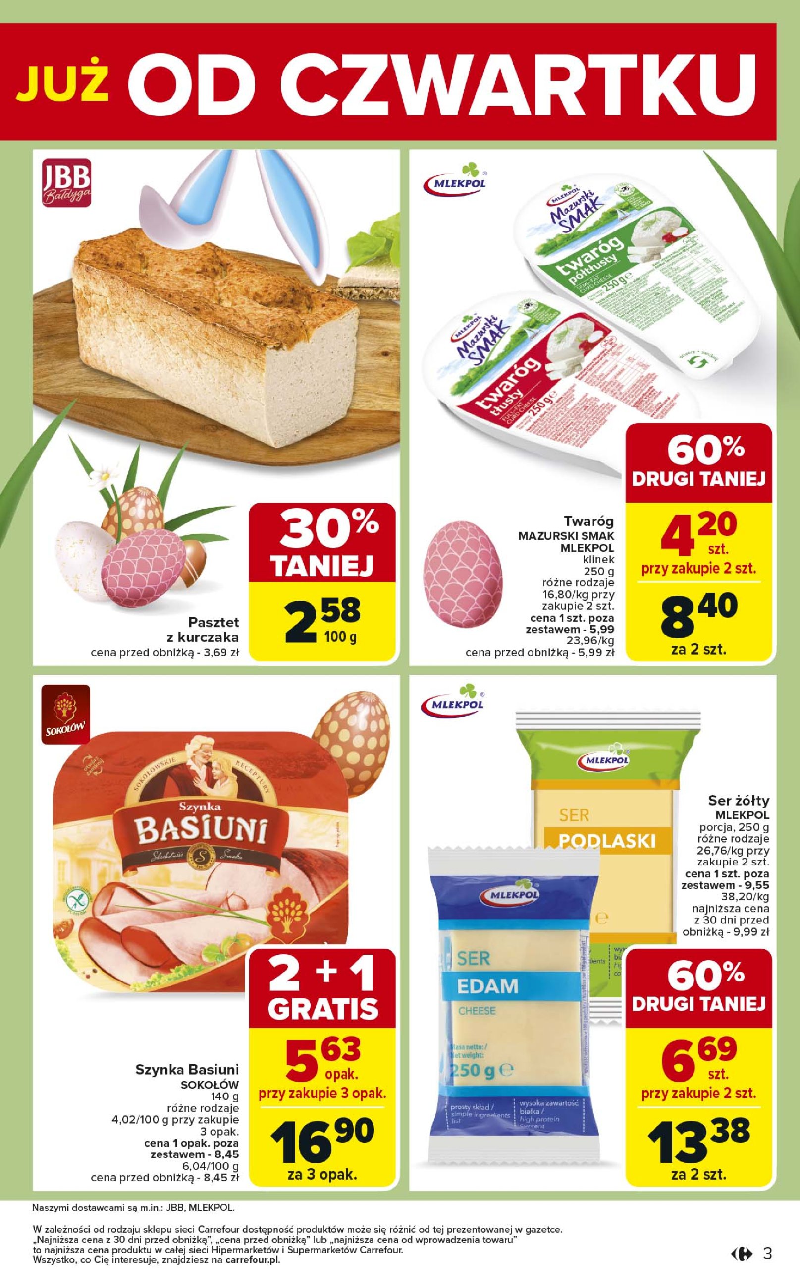 carrefour - Carrefour - Weekend promek juz od czwartku gazetka ważna od 10.04. - 13.04. - page: 3