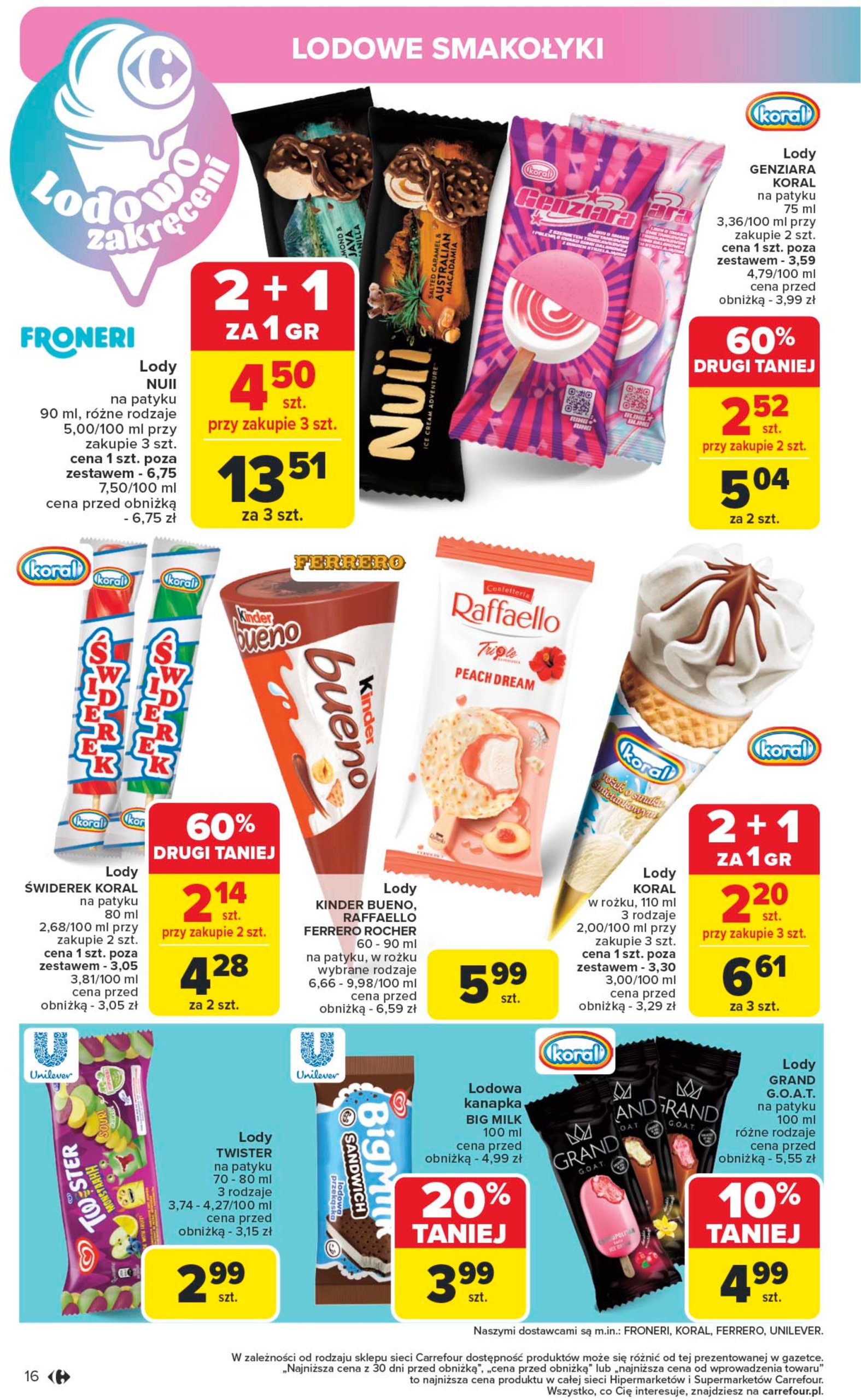 carrefour - Carrefour - Zmieniamy sie dla Ciebie Szczecin Galeria GRYF gazetka ważna od 02.06. - 07.06. - page: 16 carrefour - Carrefour - Zmieniamy sie dla Ciebie Szczecin Galeria GRYF gazetka ważna od 02.06. - 07.06. - page: 16